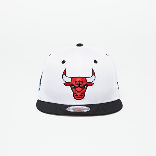 Gorra New Era Chicago Bulls White Crown Patch 9Fifty Snapback Cap Optic White/ Black