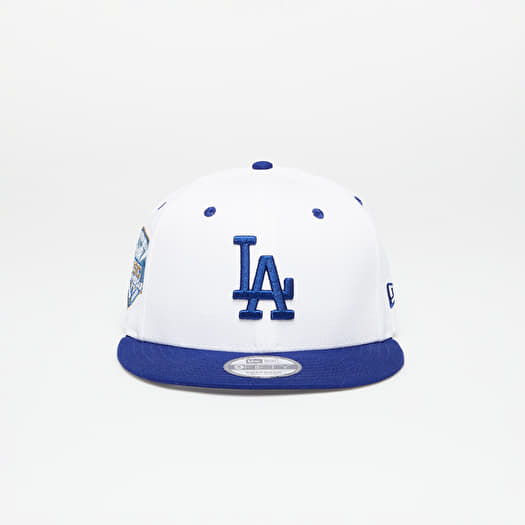 Accessories New Era Los Angeles Dodgers White Crown Patch 9Fifty Snapback  Cap Optic White/ Light Royal/ Bright Royal