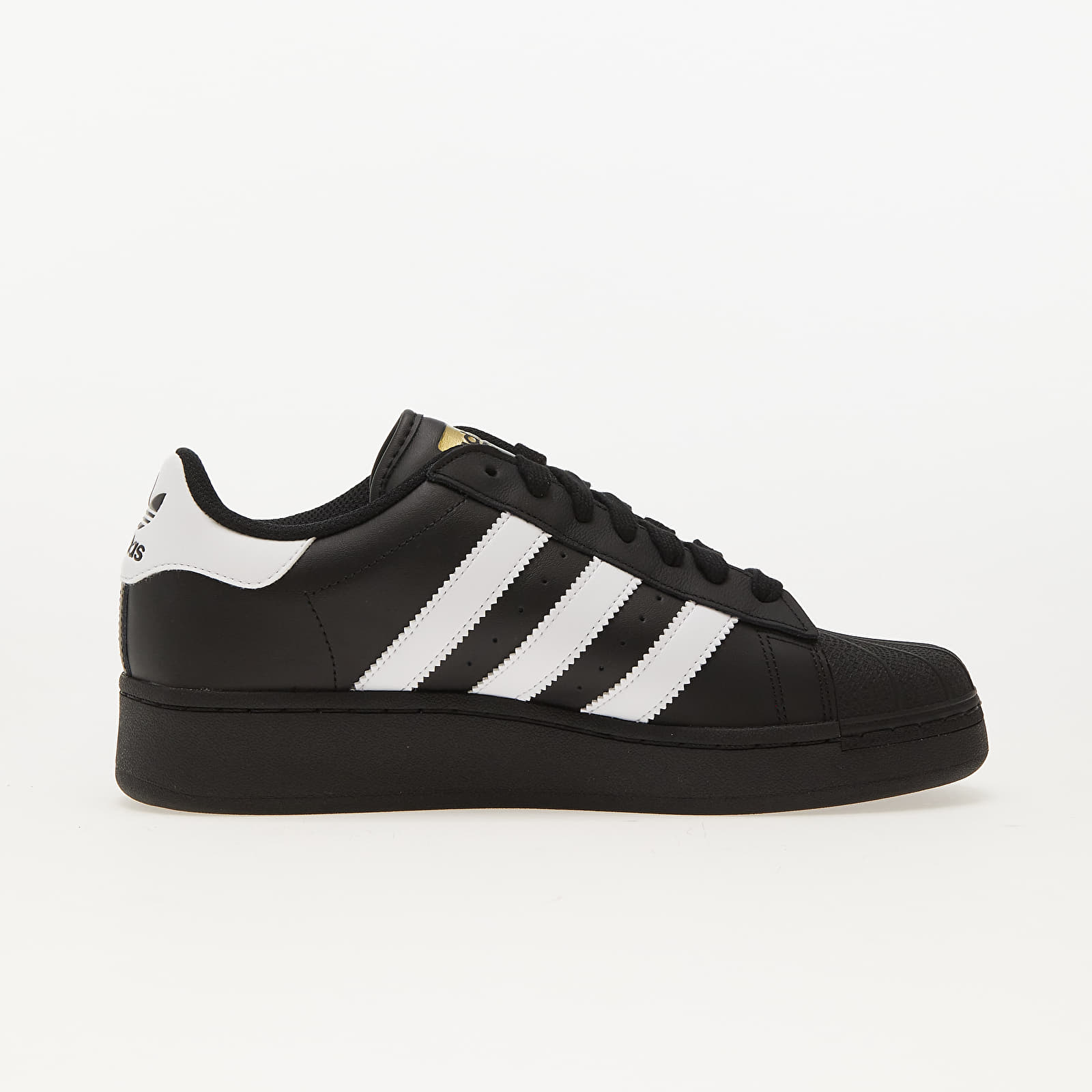 Superstars black white and gold hot sale