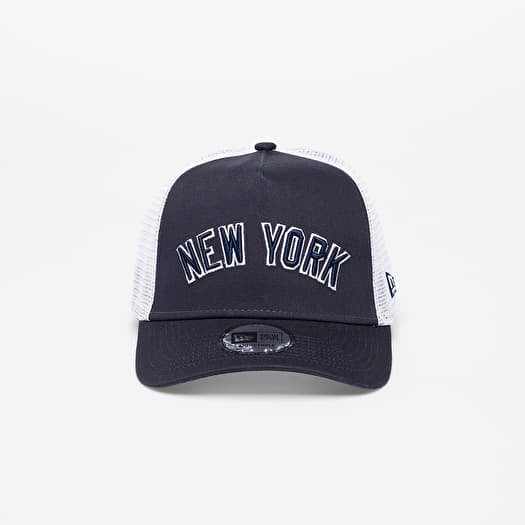 Cap New Era New York Yankees Team Script Trucker Cap Navy/ Optic White