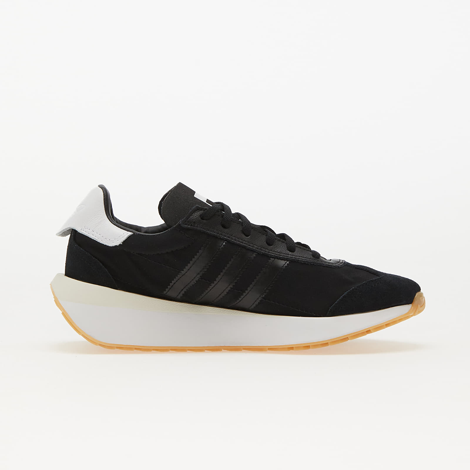 Vīriešu čības un apavi adidas Originals Country Xlg Core Black/ Ftw White/ Blue Bird