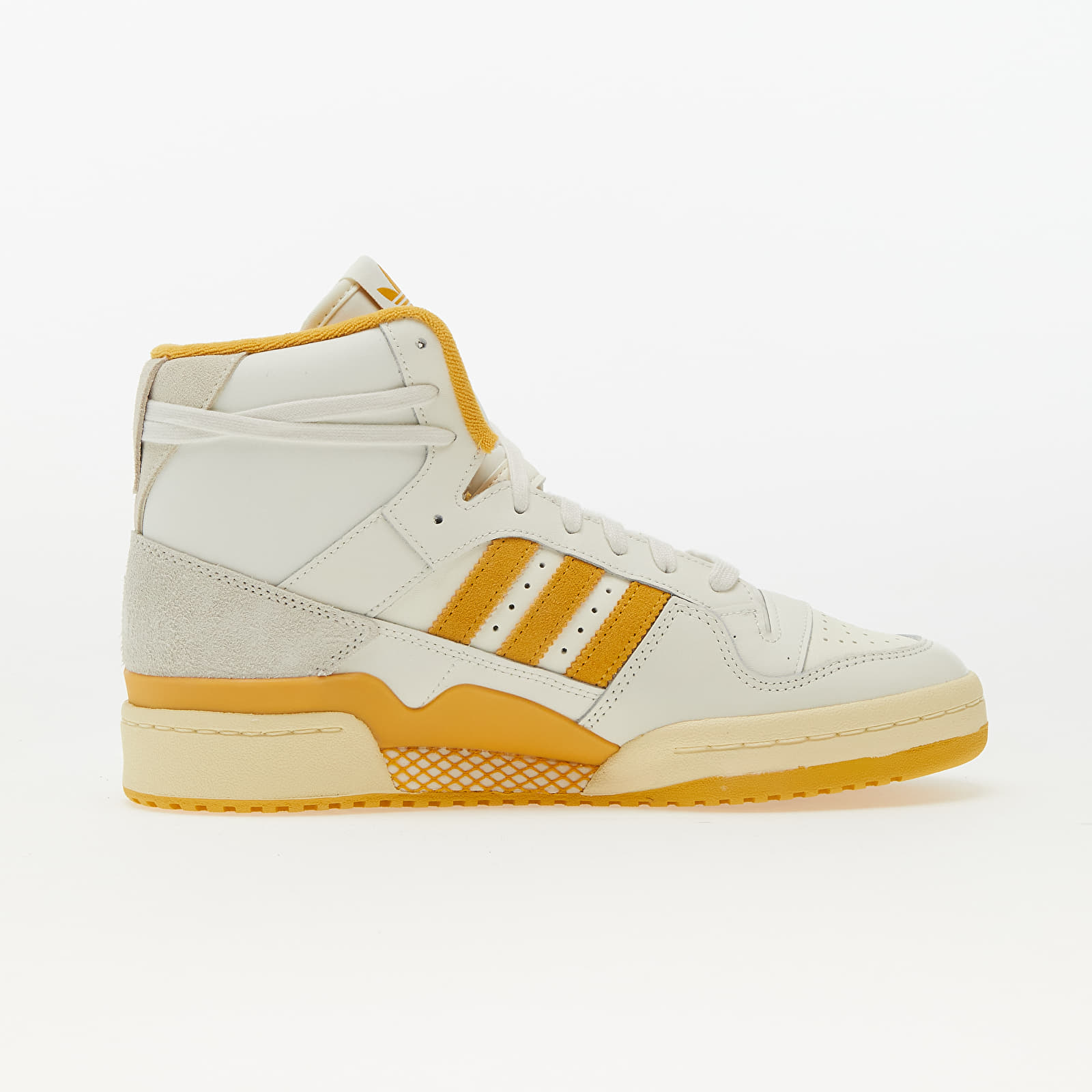 Buty męskie adidas Originals Forum 84 Hi Off White/ Preloved Yellow/ Easy Yellow