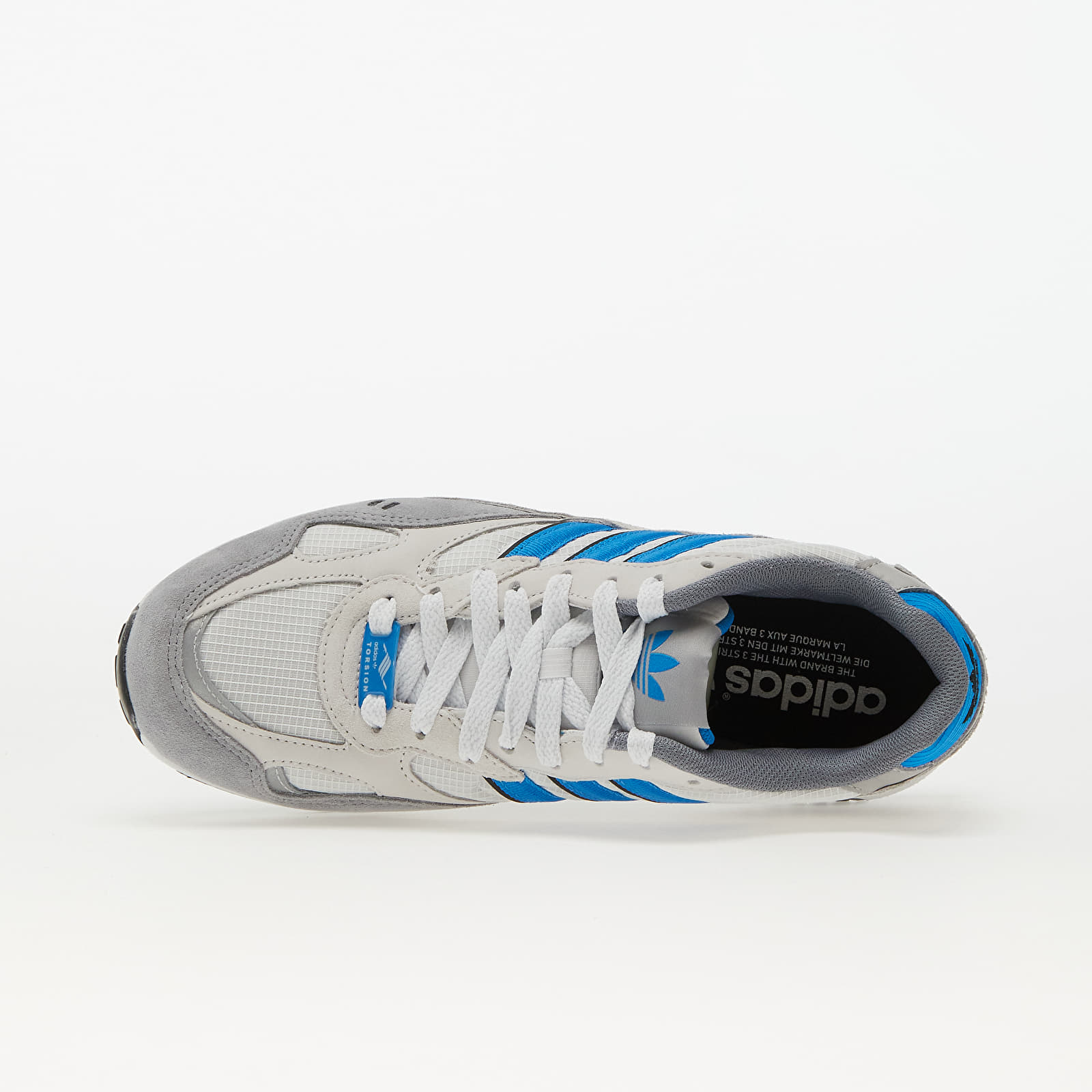 Adidas torsion grey and white discount