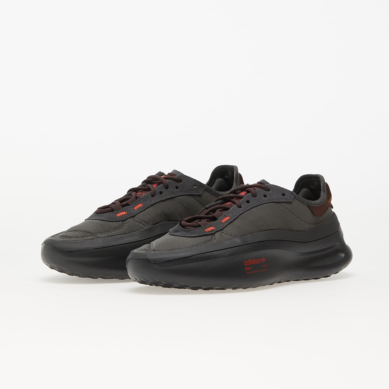 Men's sneakers and shoes adidas Originals Adifom Trxn Grey Six/ Carbon/ Shale Brown