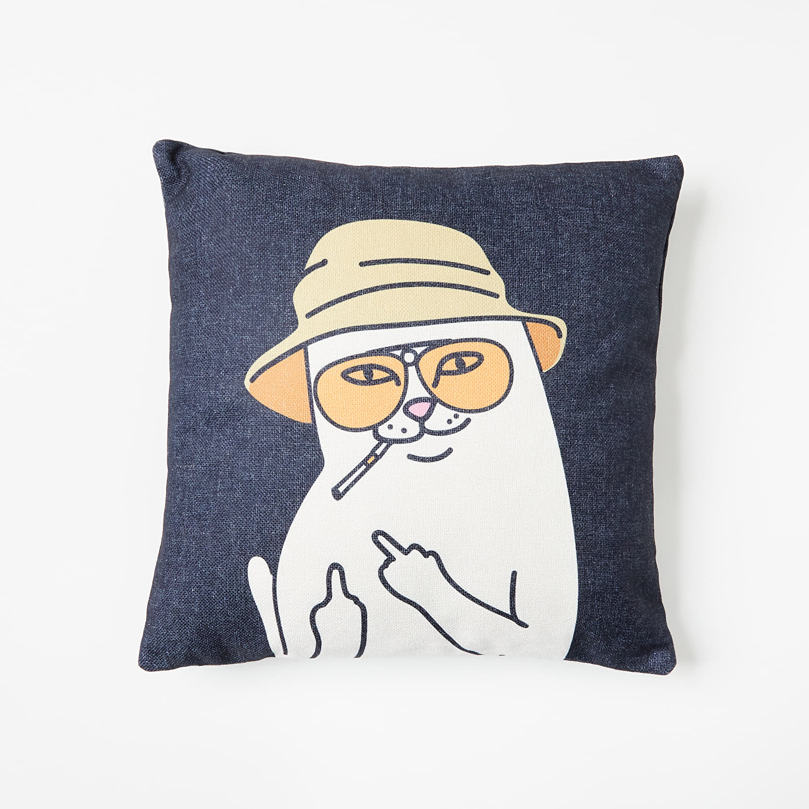 Accesorios RIPNDIP Nermal S. Thompson Jacquard Pillow Black