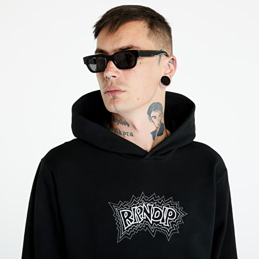 Sweatshirts RIPNDIP Shock Hoodie Black Queens