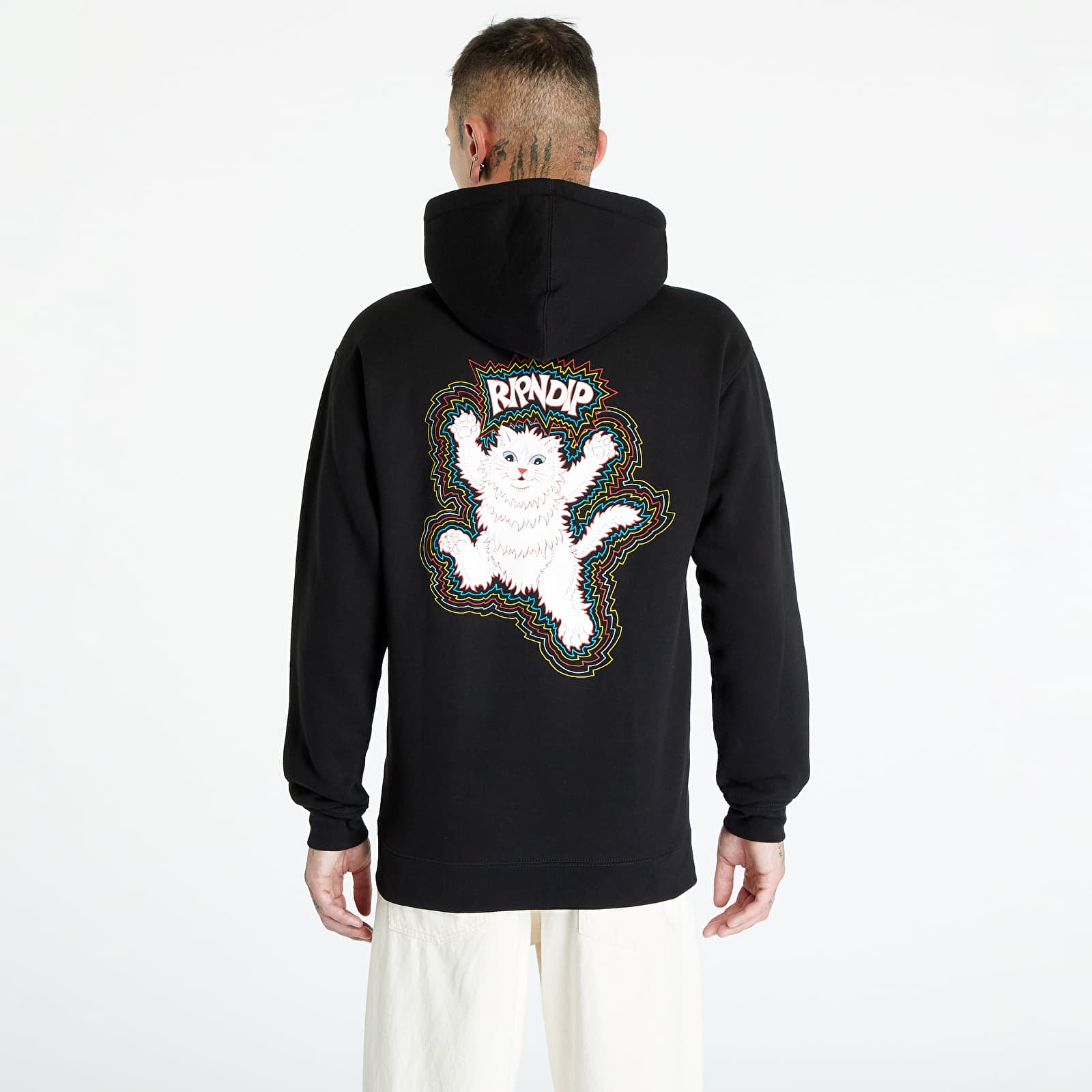 Hoodies and sweatshirts RIPNDIP Big Pussy Energy Hoodie Black