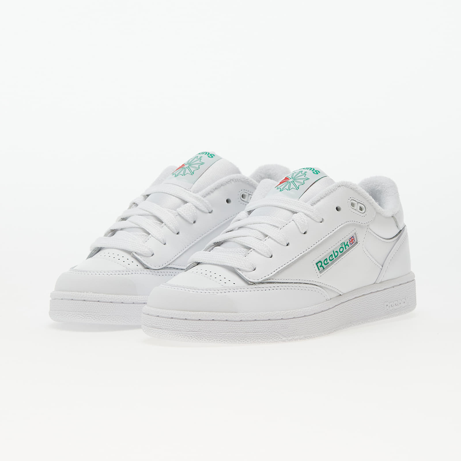 Vyriški sportbačiai ir batai Reebok Club C Bulc Ftw White/ Glen Green/ Ftw White