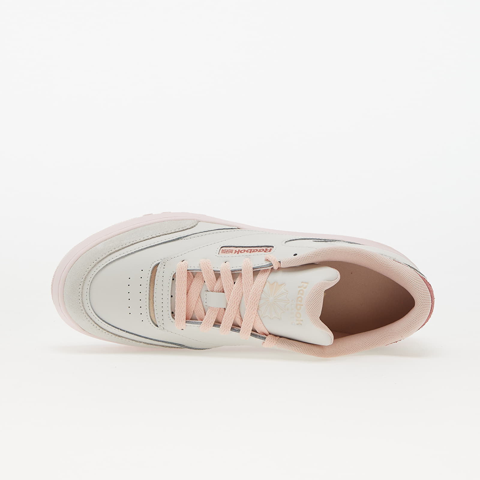 Дамски кецове и обувки Reebok Club C Extra Pure Grey/ Pospin/ PorPink