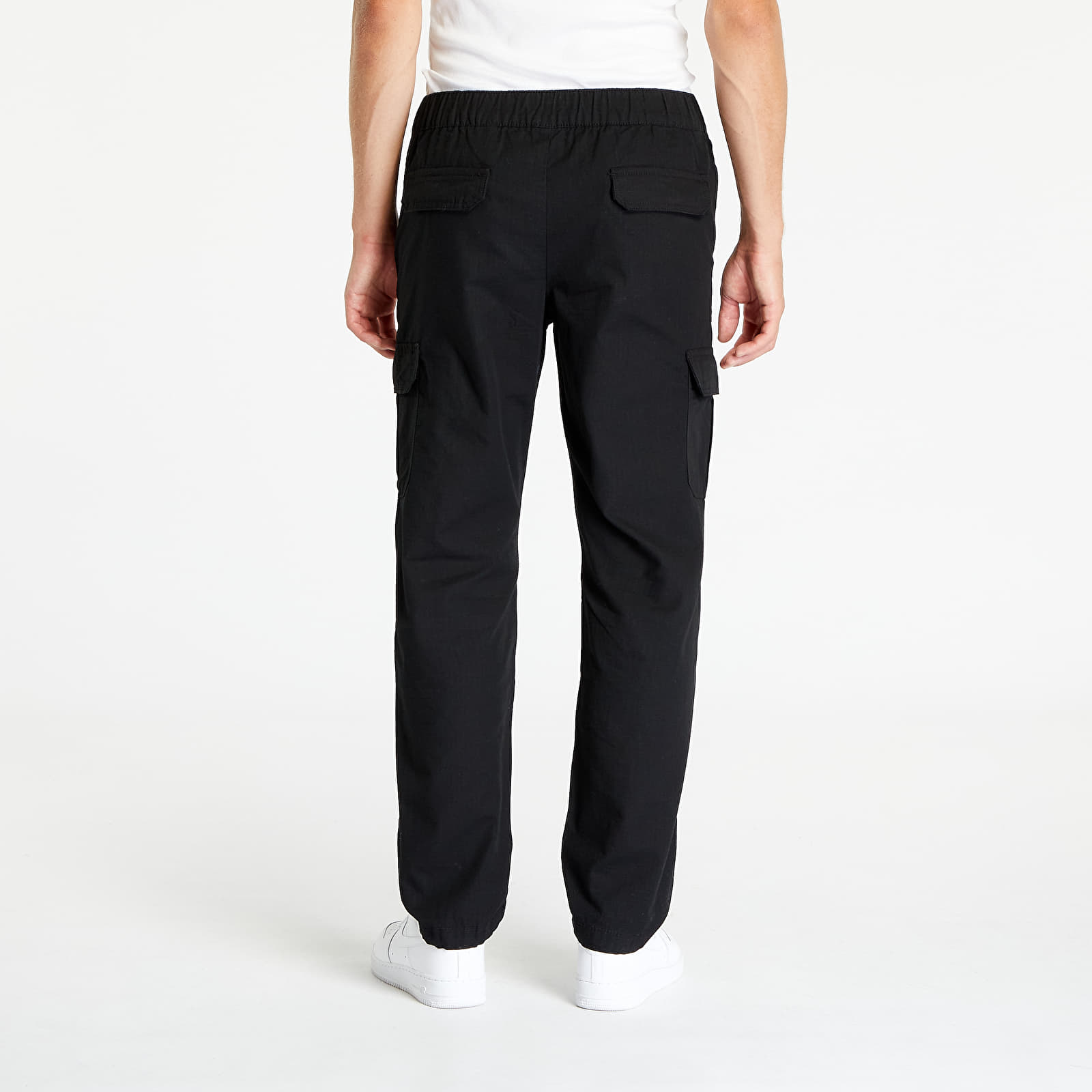 Džíny a kalhoty Urban Classics Ripstop Cargo Pants Black