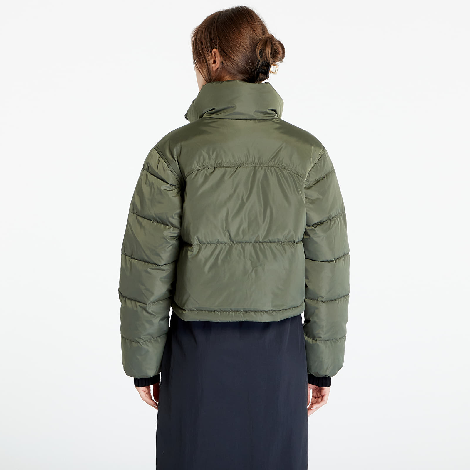 Chaquetas CALVIN KLEIN JEANS Non Down Cropped Puf Green