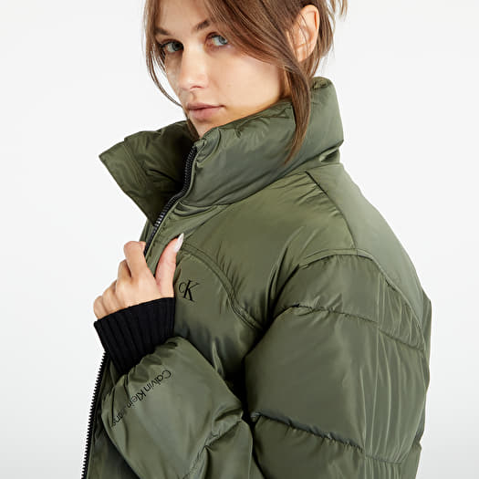Calvin klein green jacket shop