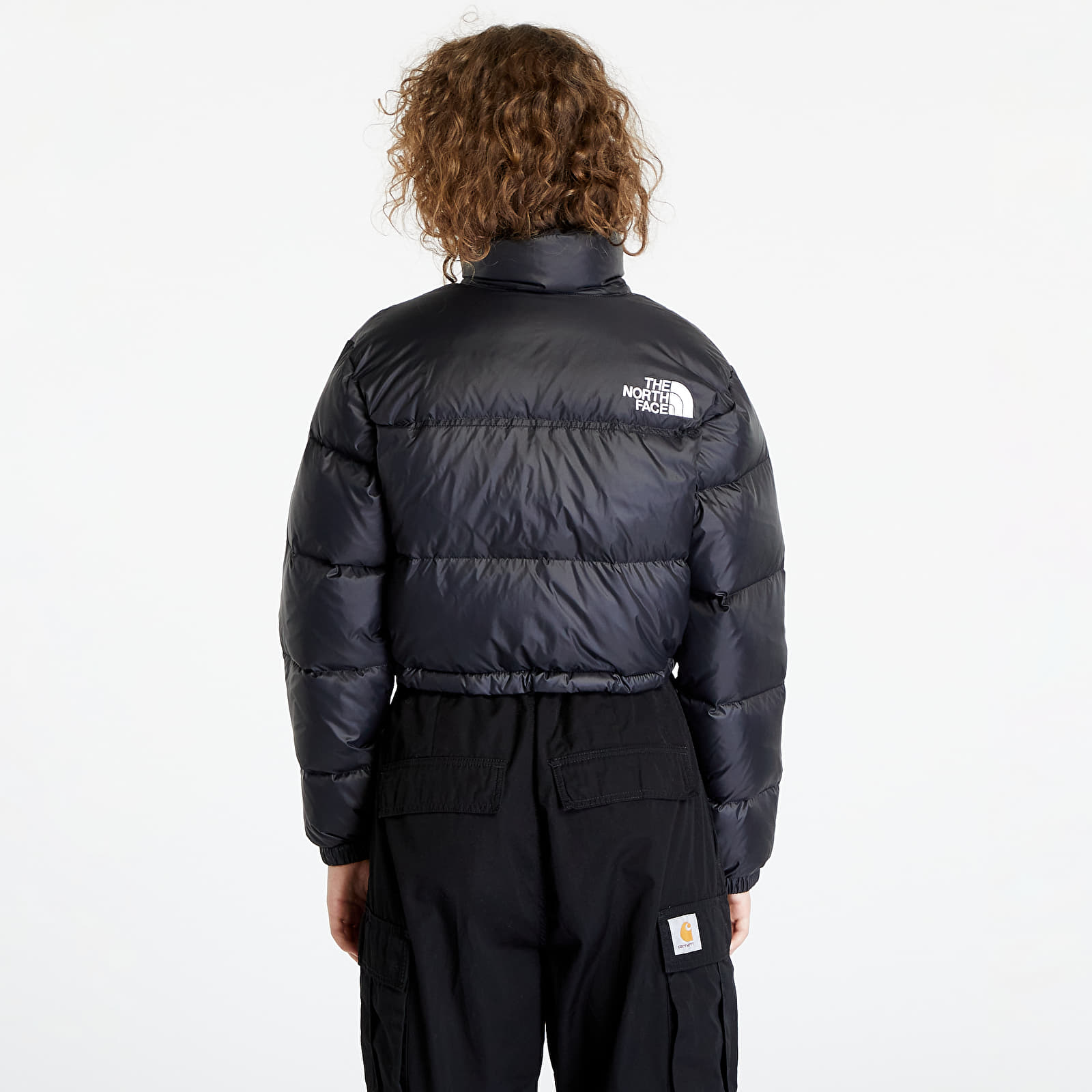 Bundy The North Face W Nuptse Short Jacket TNF Black/ TNF White