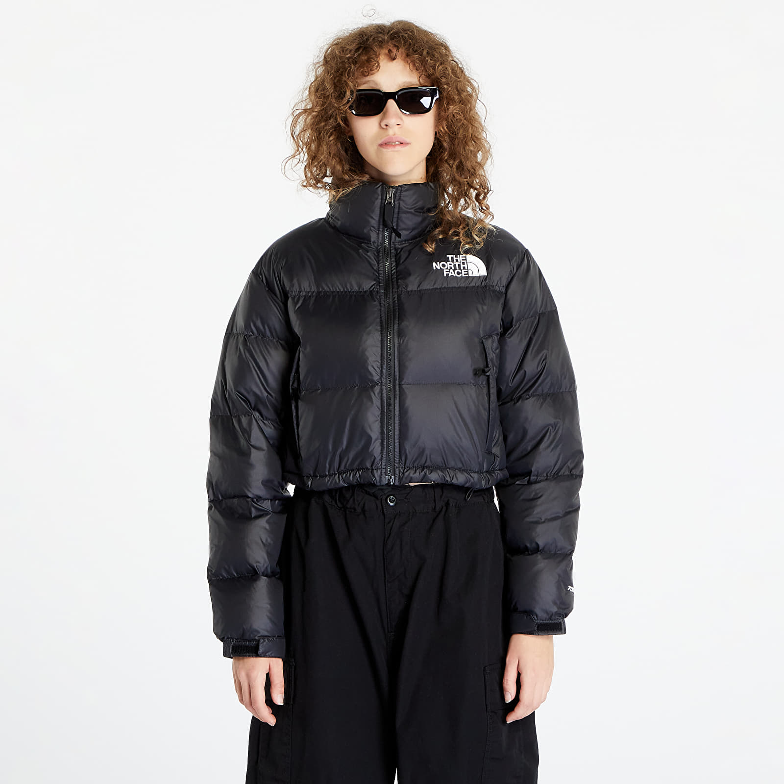 Bundy The North Face W Nuptse Short Jacket TNF Black/ TNF White