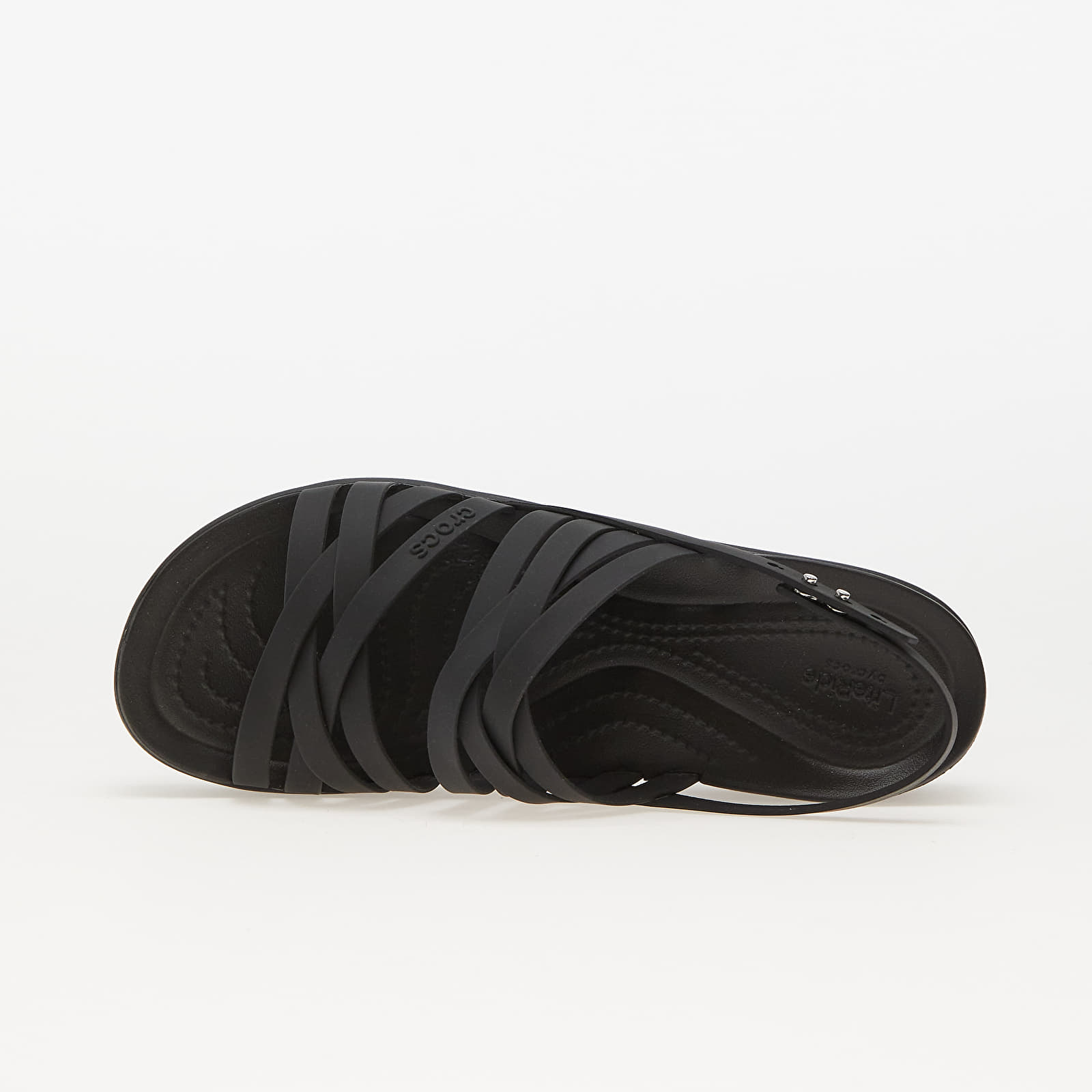 Joggesko og sko for kvinner Crocs Brooklyn Strappy Lowwdg Black