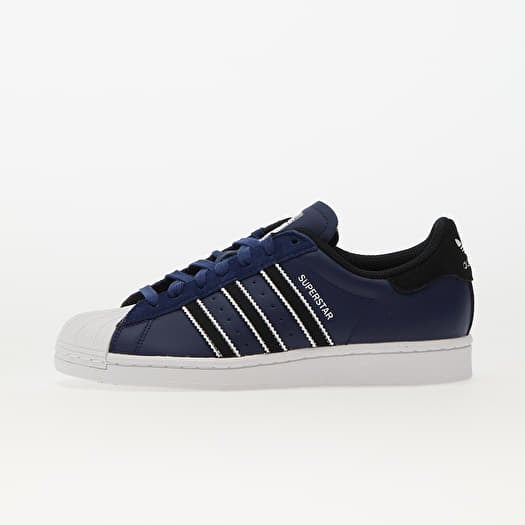 Men's shoes adidas Originals Superstar Dark Blue/ Core Black/ Ftw White |  Queens