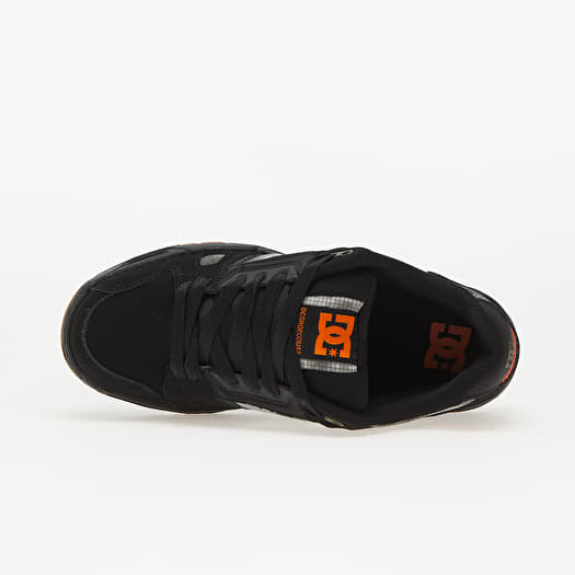 Men s sneakers and shoes DC Stag Black Orange Queens