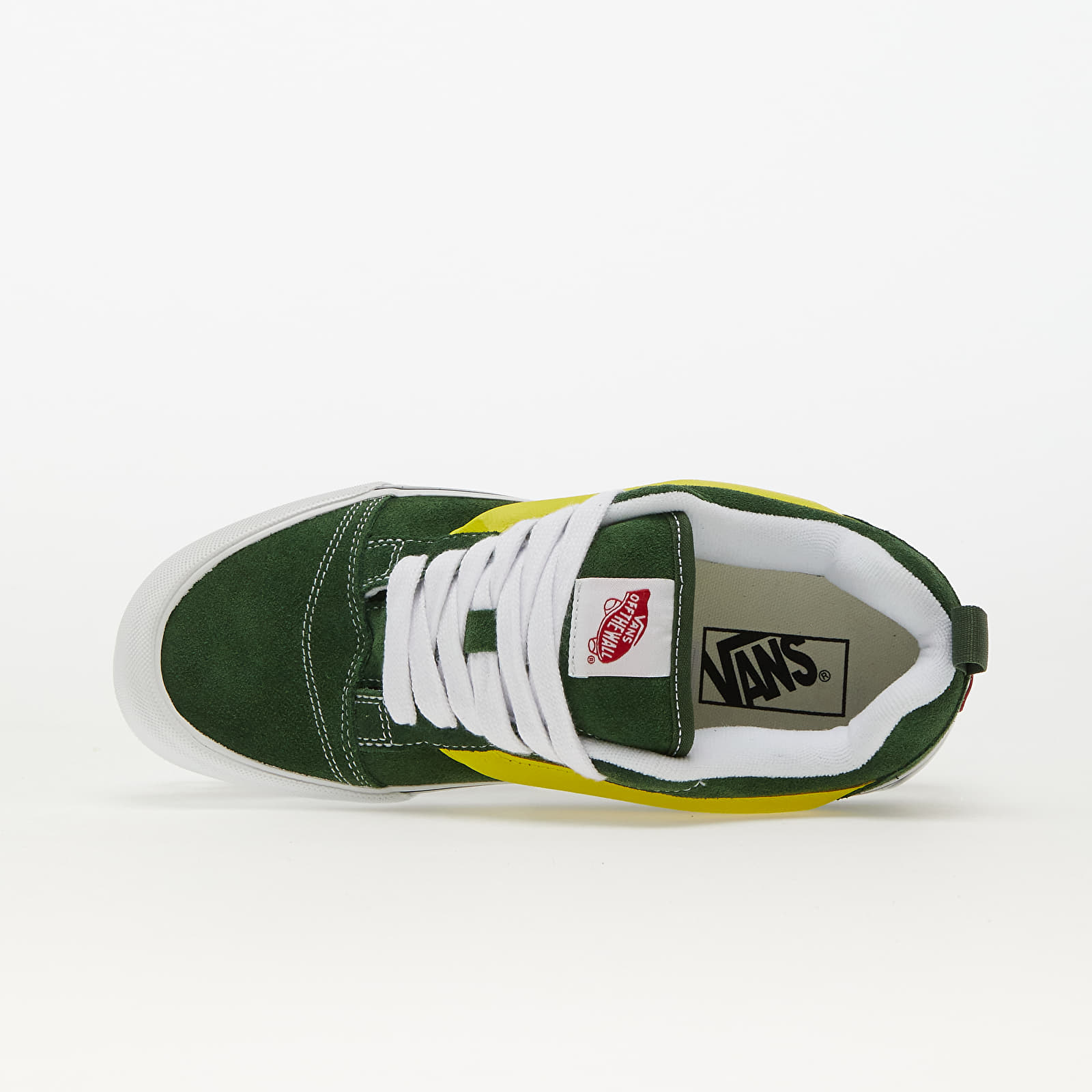 Men's sneakers and shoes Vans Knu Skool Green/ True White