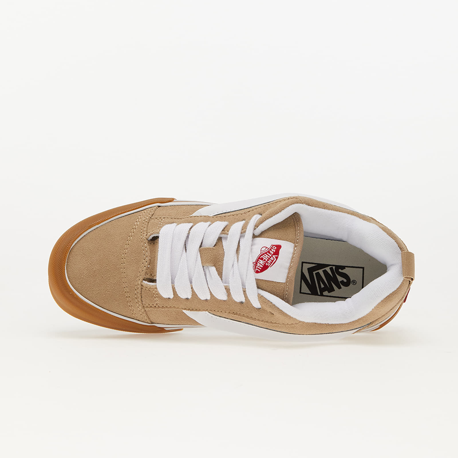 Vans beige et rouge 2025