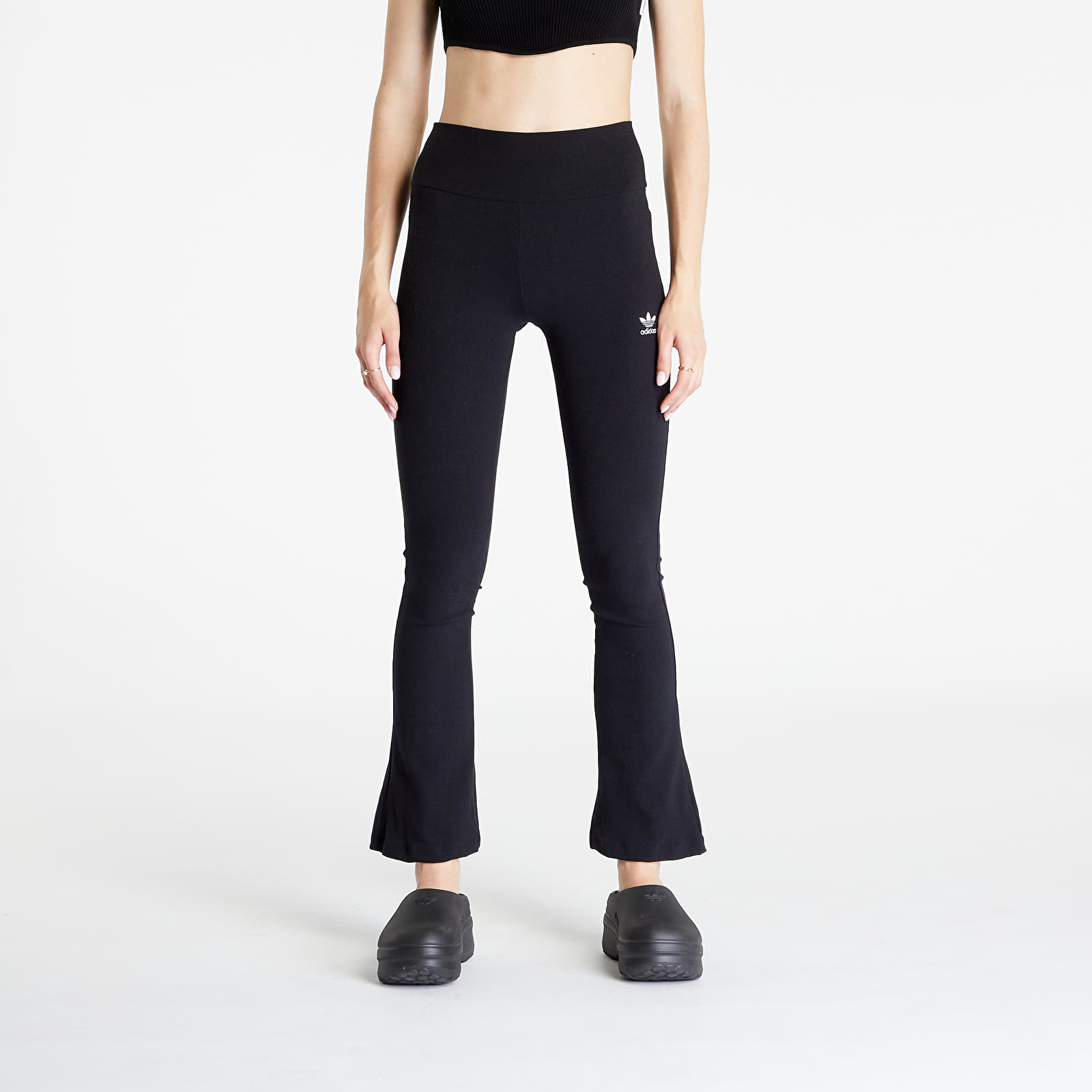Pants and jeans adidas Originals Rib Flared Pant Black Queens