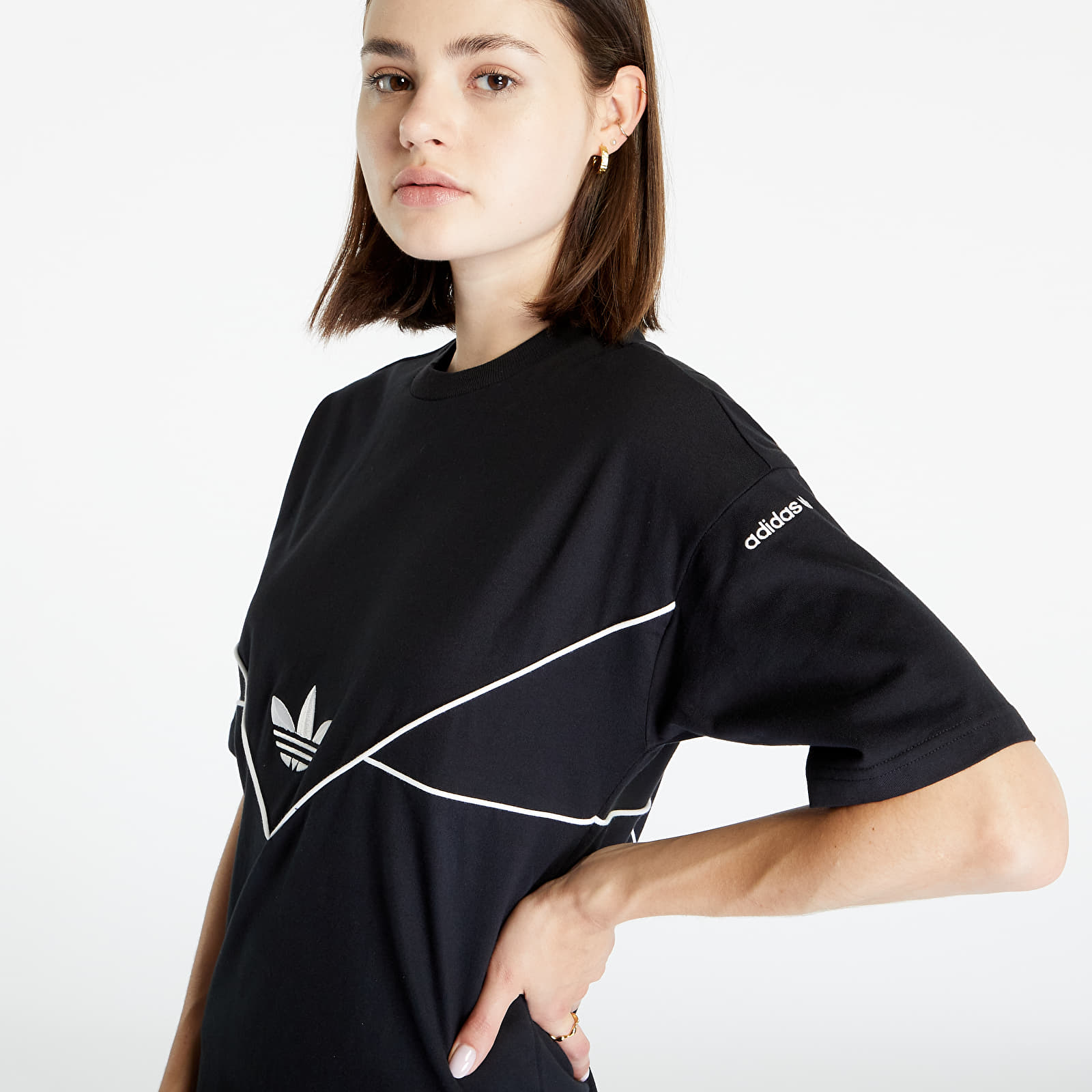 T shirts adidas Originals Tee Black Queens