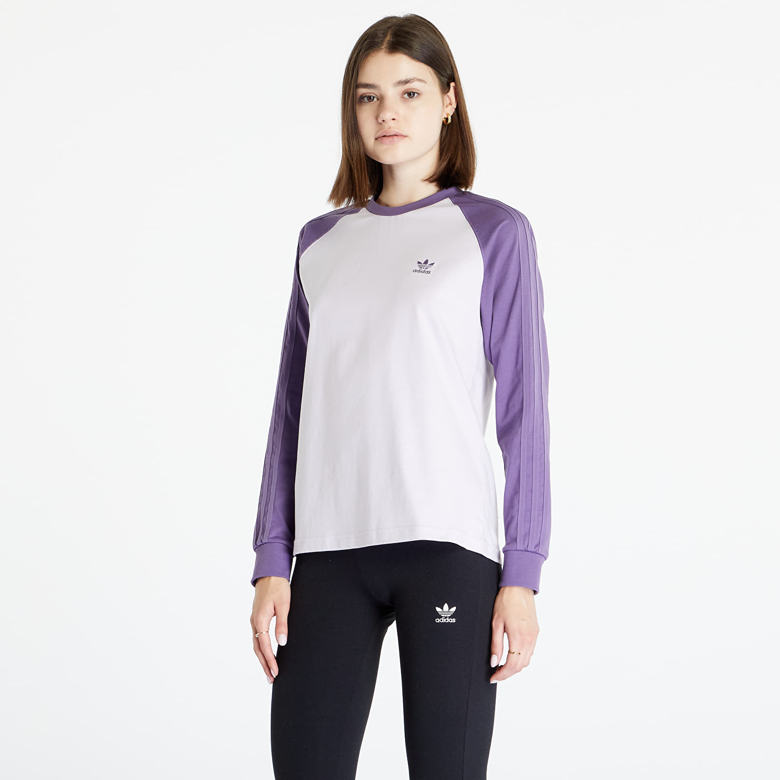 T-Shirts adidas Originals Longsleeve Silver Dawn