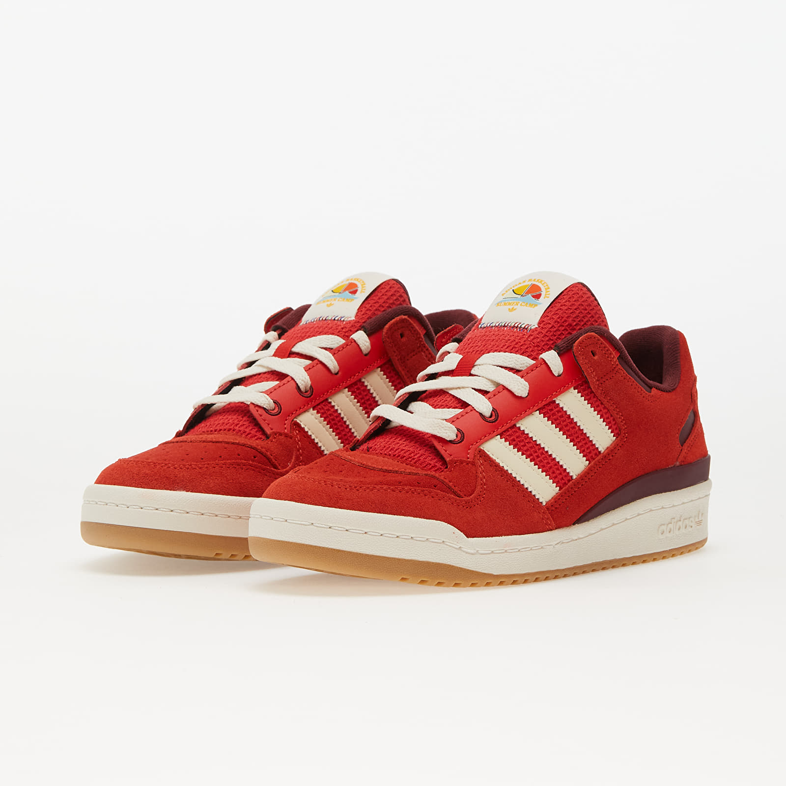 Adidas forum low red online
