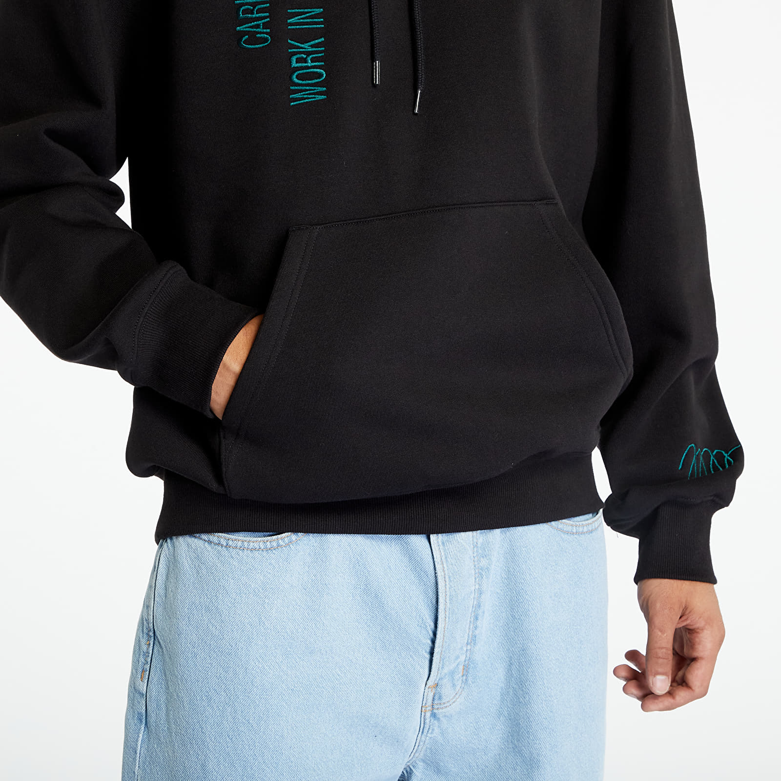 Hoodies and sweatshirts Carhartt WIP Hooded Signature Sweat Black