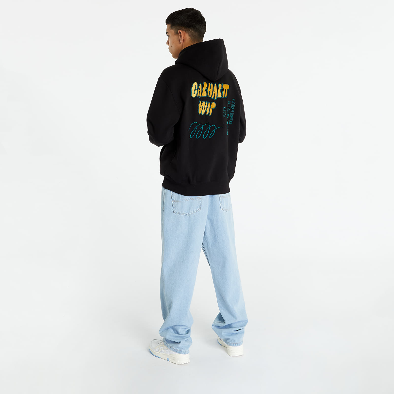 Hoodies and sweatshirts Carhartt WIP Hooded Signature Sweat Black