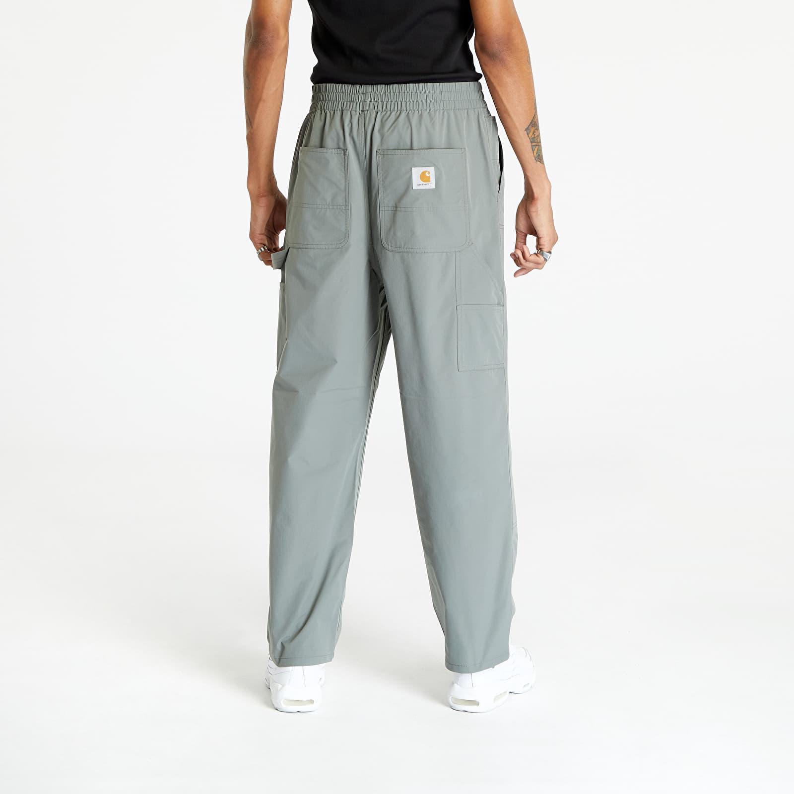 Džíny a kalhoty Carhartt WIP Montana Pant Smoke Green