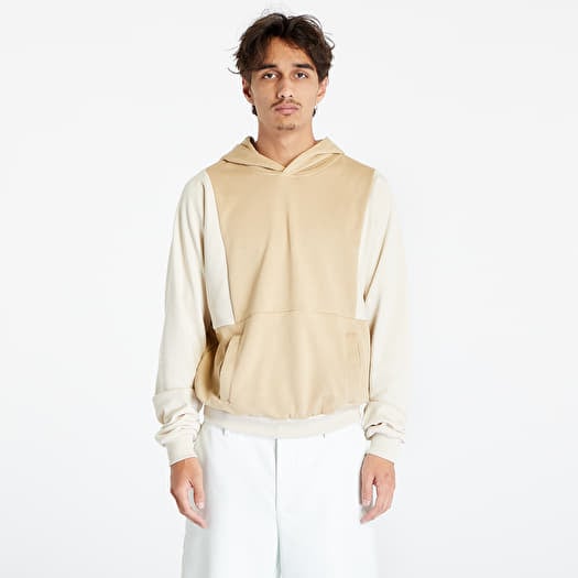 Sweatshirt Urban Classics Cut On Sleeve Hoody Union Beige/ Soft Sea Grass