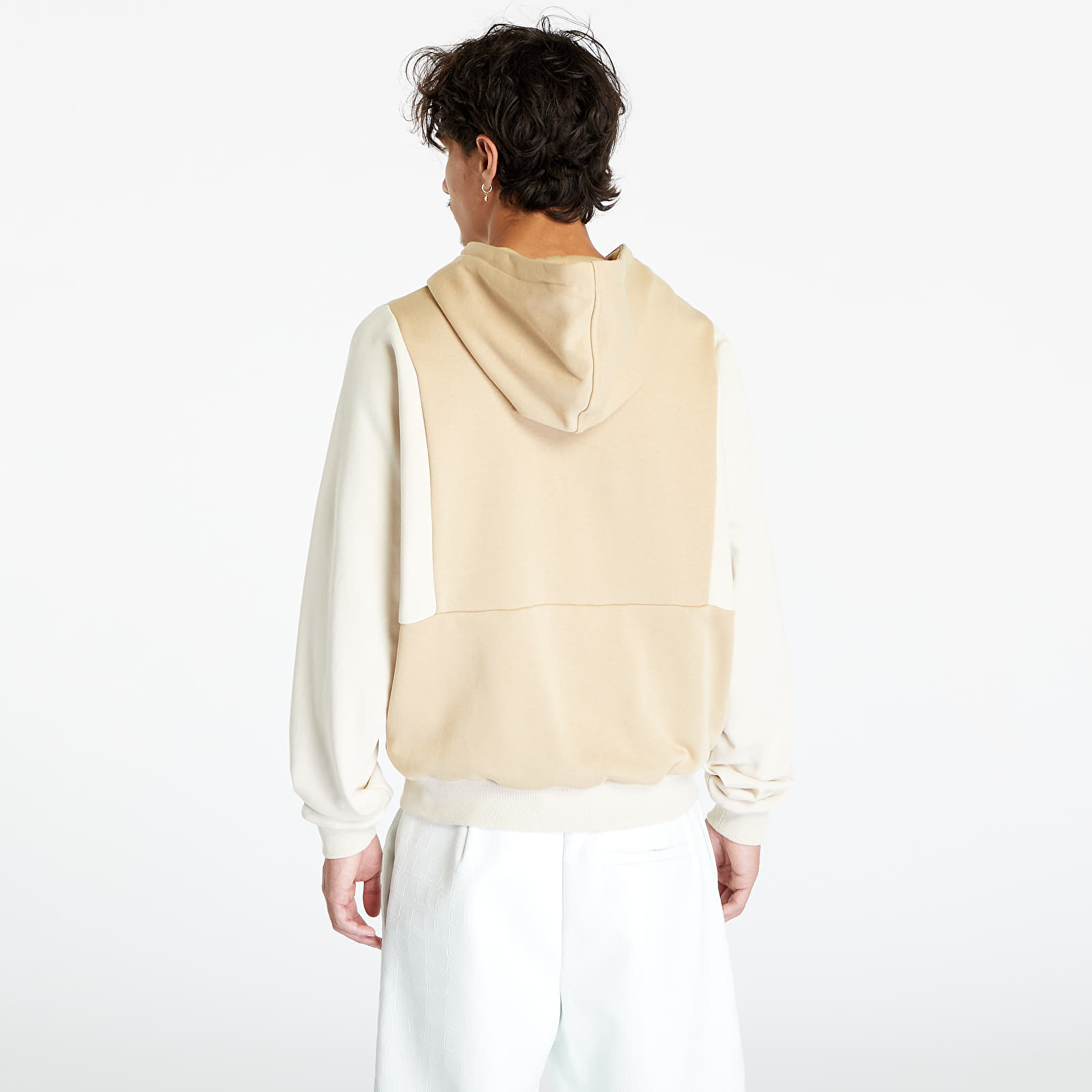 Суитчъри Urban Classics Cut On Sleeve Hoody Union Beige/ Soft Sea Grass