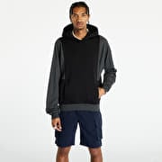 Urban Classics Cut On Sleeve Hoody Black/ Charcoal