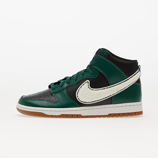 Men s sneakers and shoes Nike Dunk High Retro University Black Gorge Green Summit White Queens