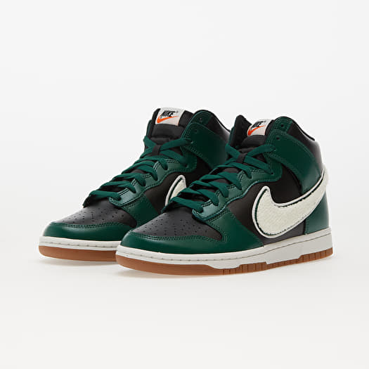Olive green high top nikes 2025