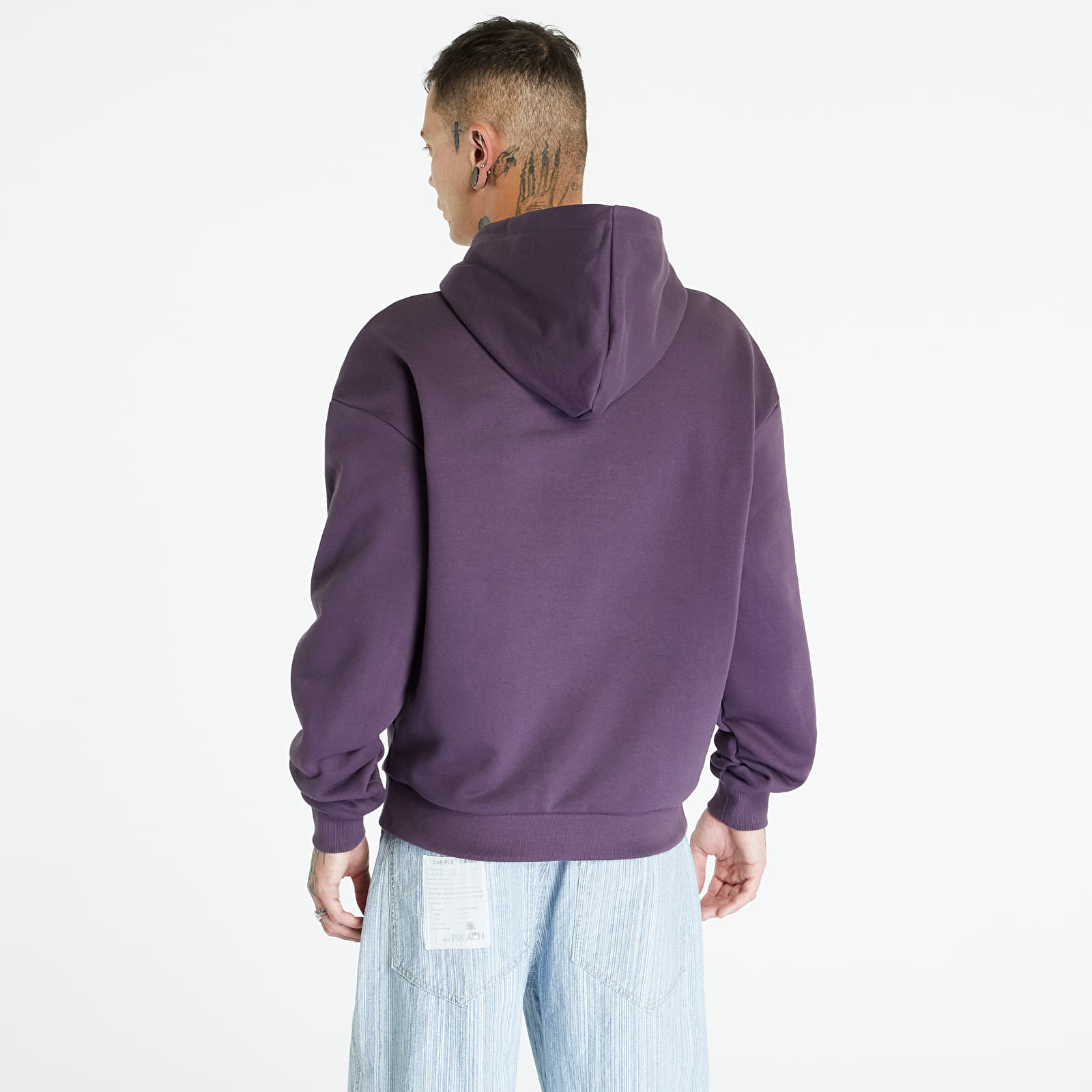 Φούτερ Urban Classics Ultra Heavy Hoody Purple Night