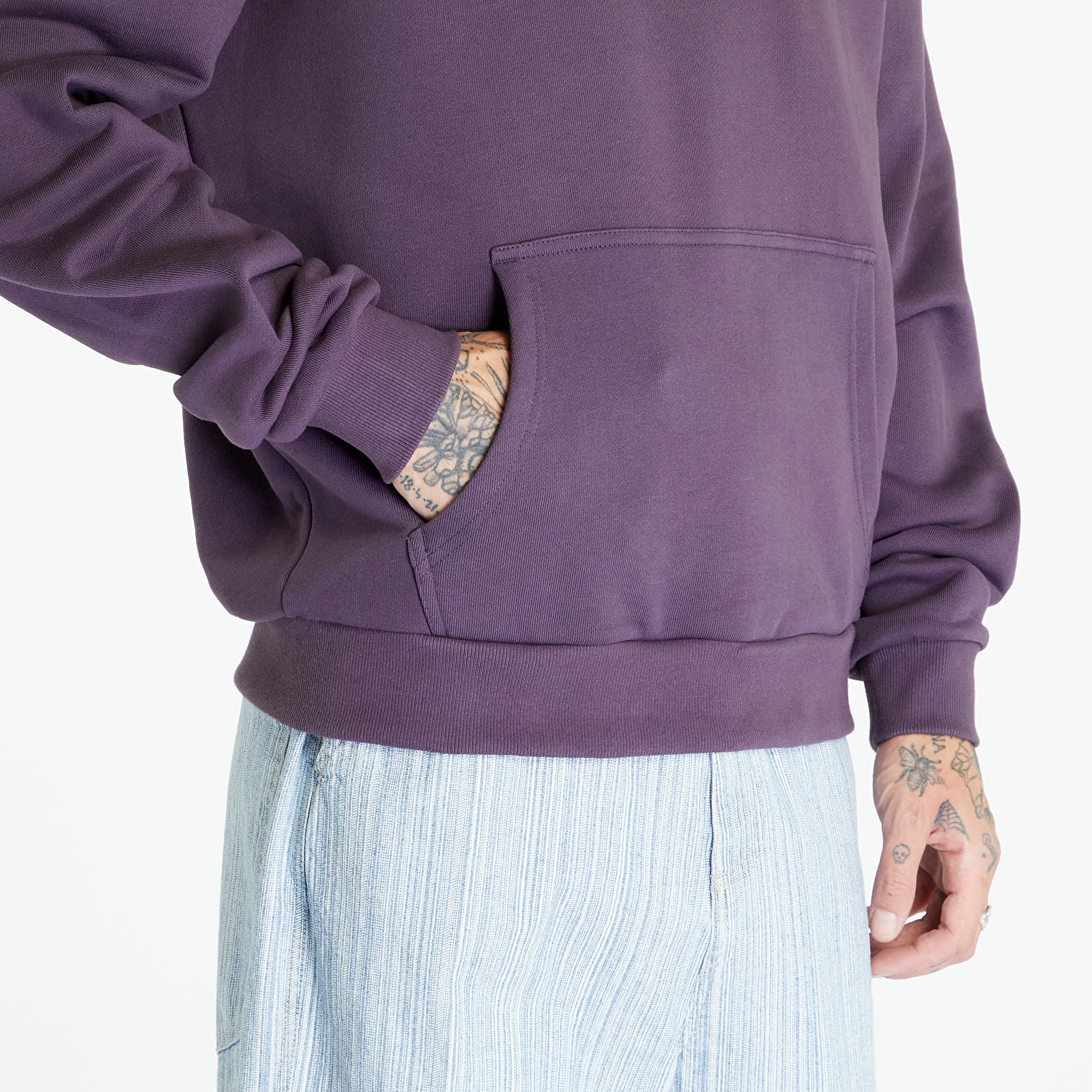 Φούτερ Urban Classics Ultra Heavy Hoody Purple Night