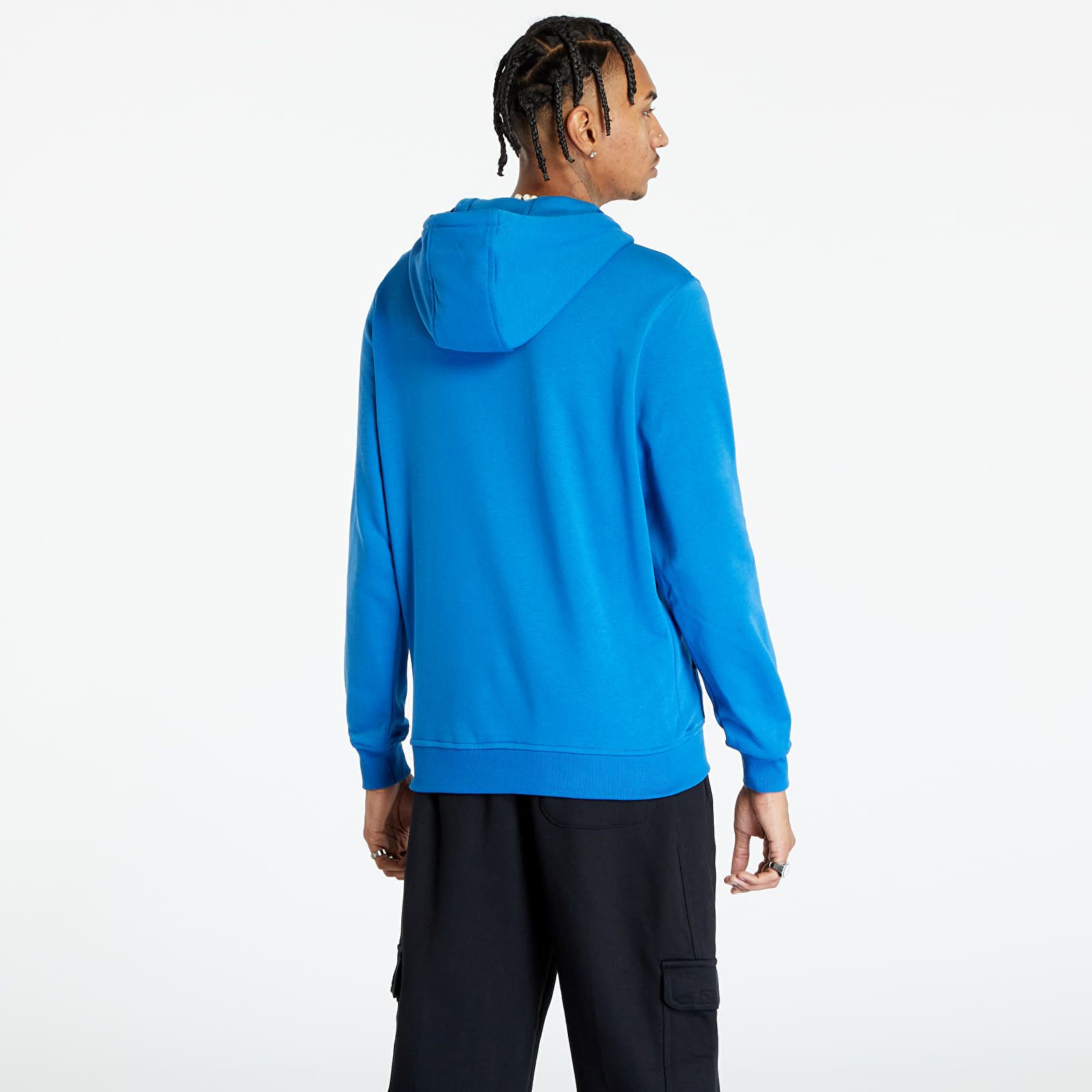 Hoodies and sweatshirts Urban Classics Basic Terry Hoody Sporty Blue