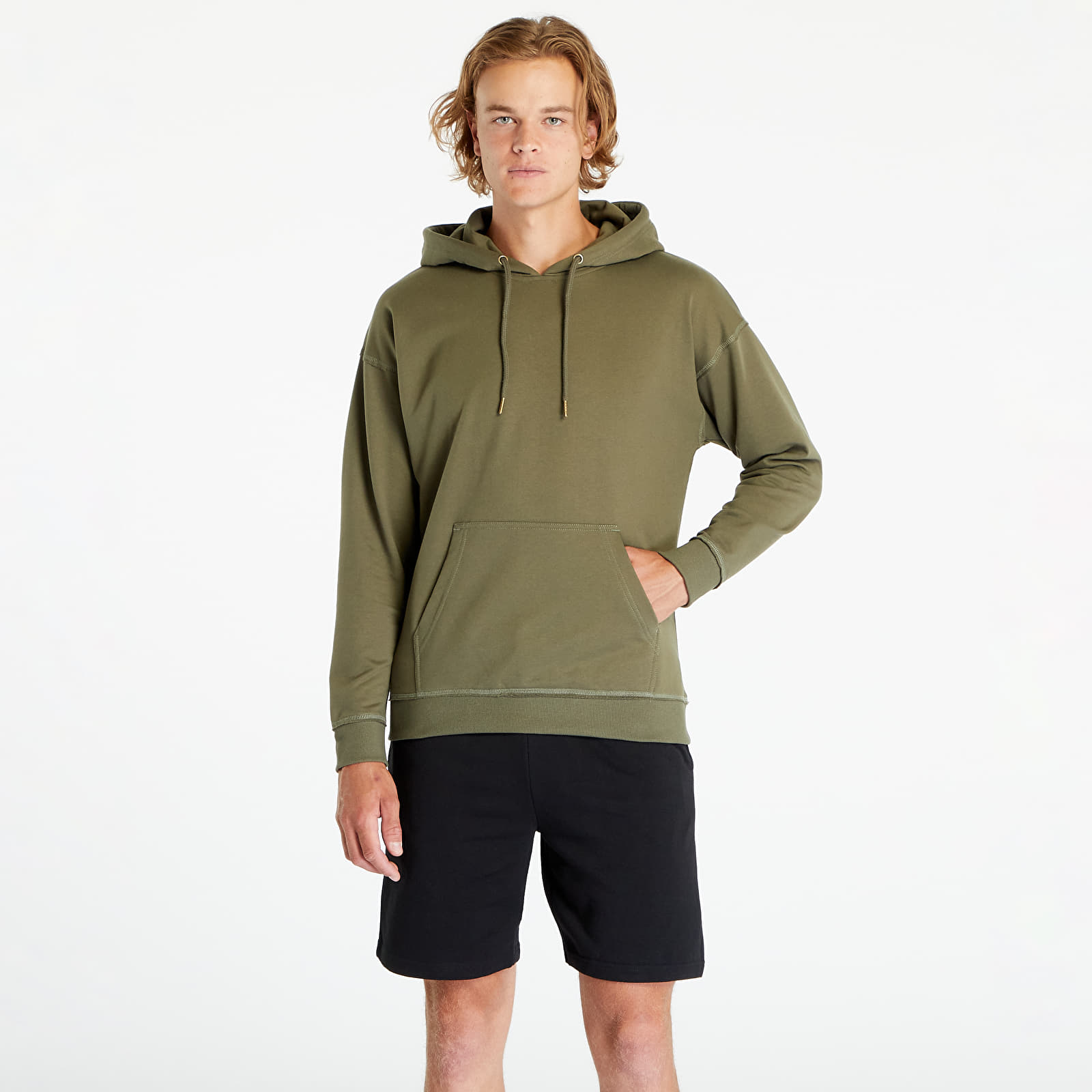 Hoodies and sweatshirts  Urban Classics Oversized Sweat Hoody Olive