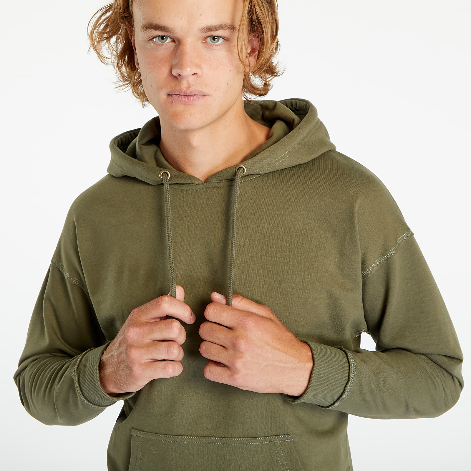 Hoodies and sweatshirts  Urban Classics Oversized Sweat Hoody Olive