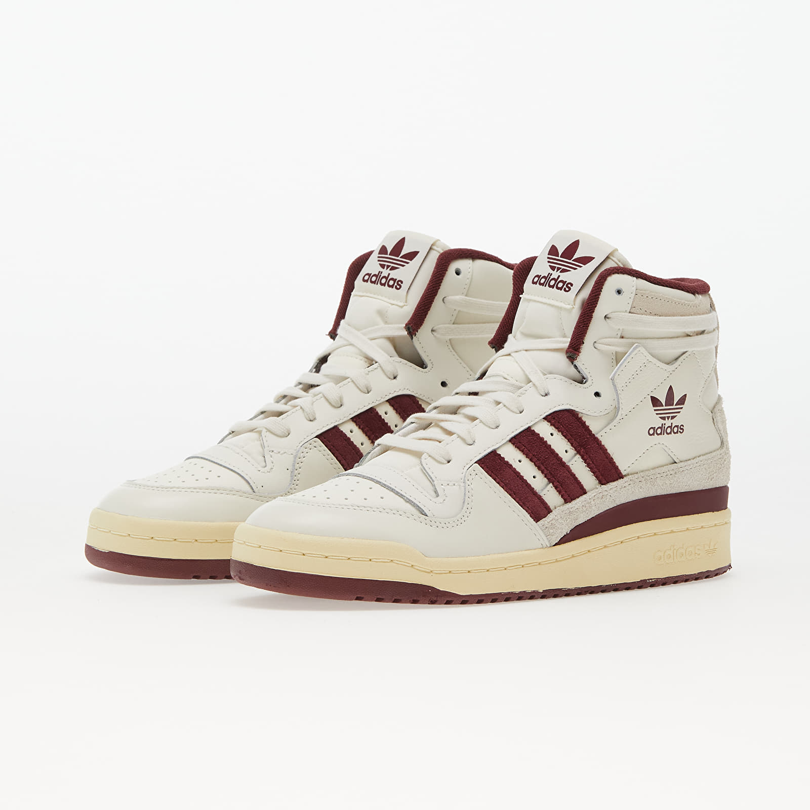 Women's sneakers and shoes adidas Originals Forum 84 Hi W Off White