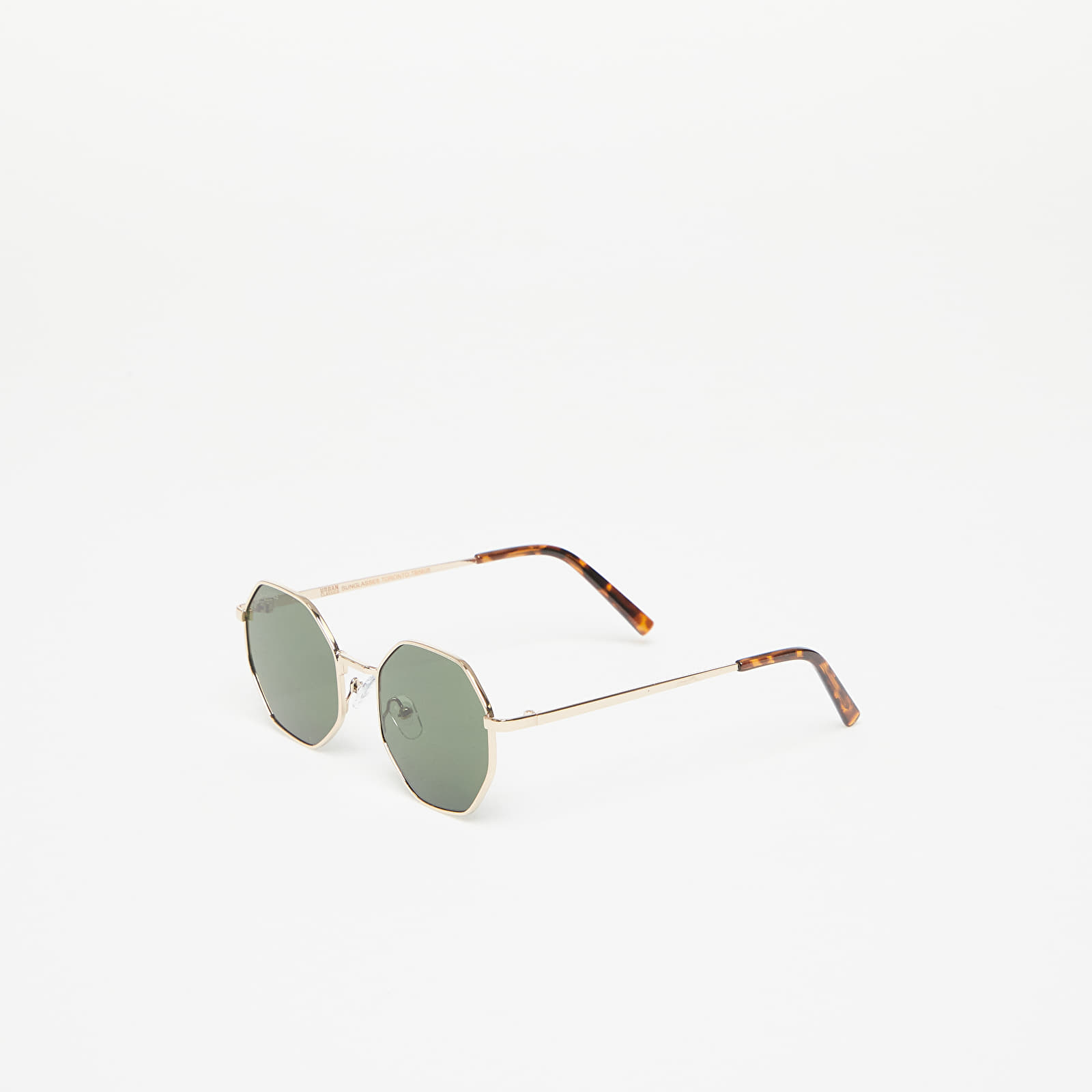 Sunglasses Urban Classics Sunglasses Toronto Bottle Green Gold Queens