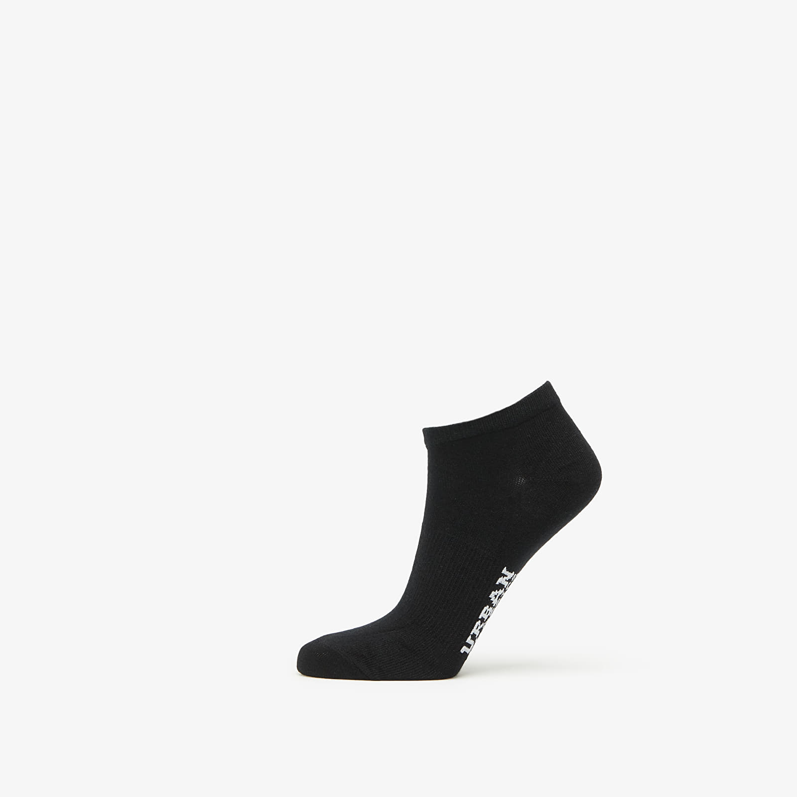 Socks Urban Classics Logo No Show Socks 5-Pack Black