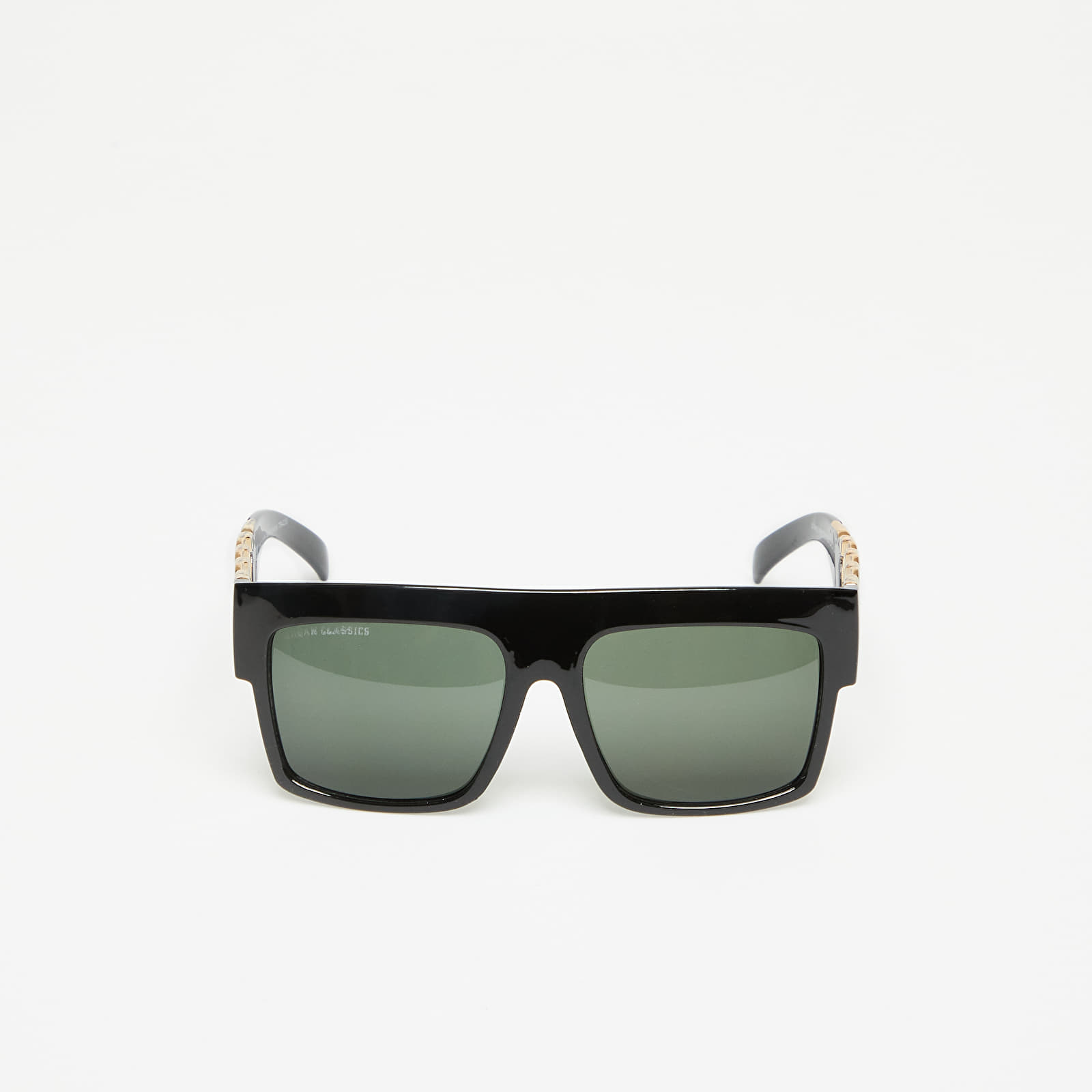 Sunčane naočale Urban Classics Sunglasses Zakynthos With Chain Black/ Gold