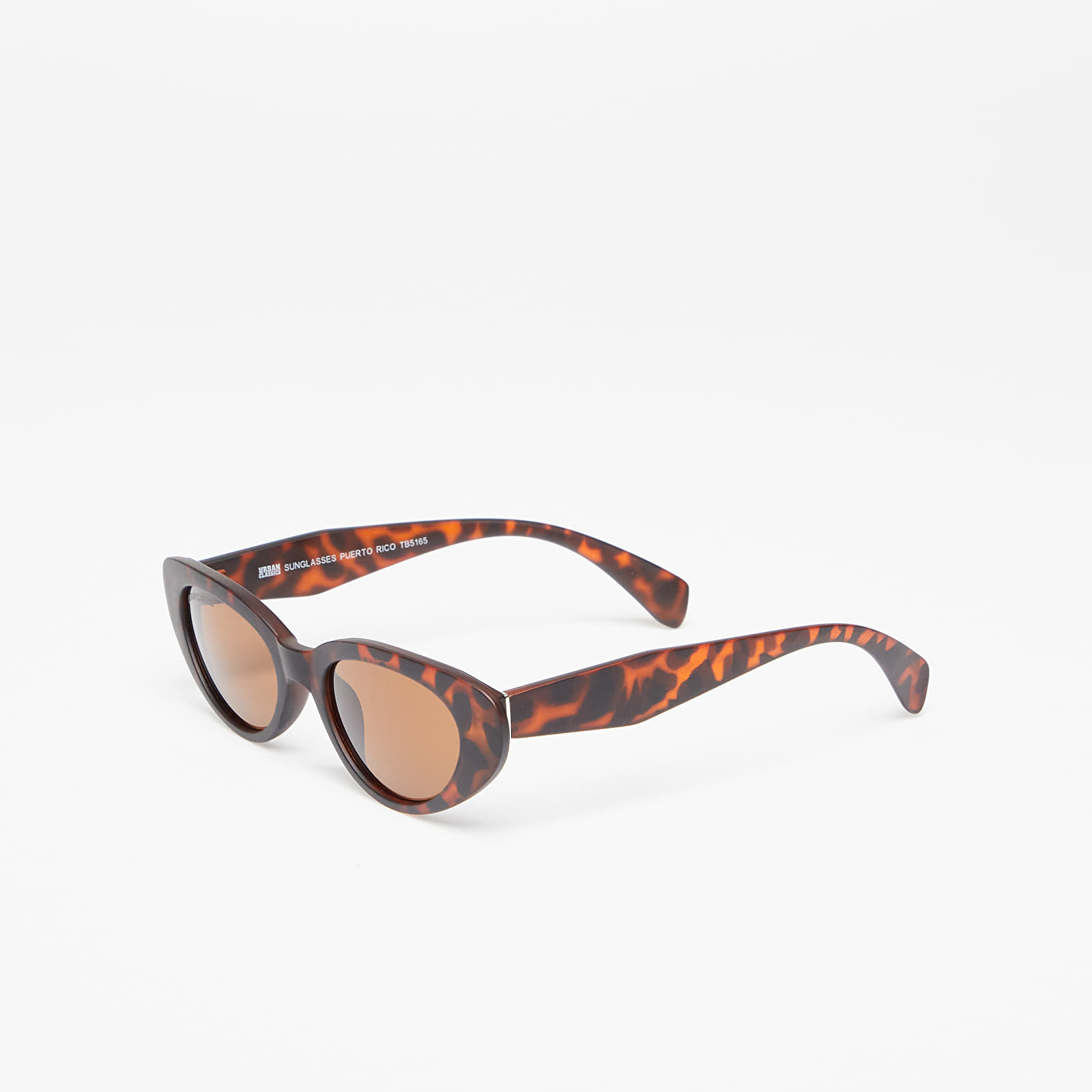 Sluneční brýle Urban Classics Sunglasses Puerto Rico With Chain Brown