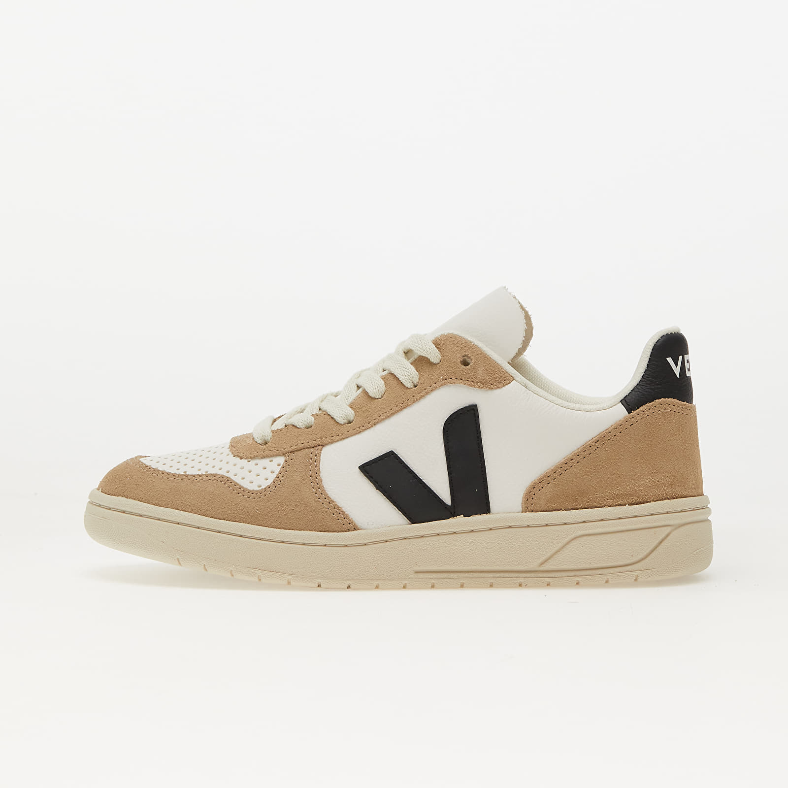 Sneakers og sko til kvinder Veja V-10 W Extra White/ Black/ Sahara