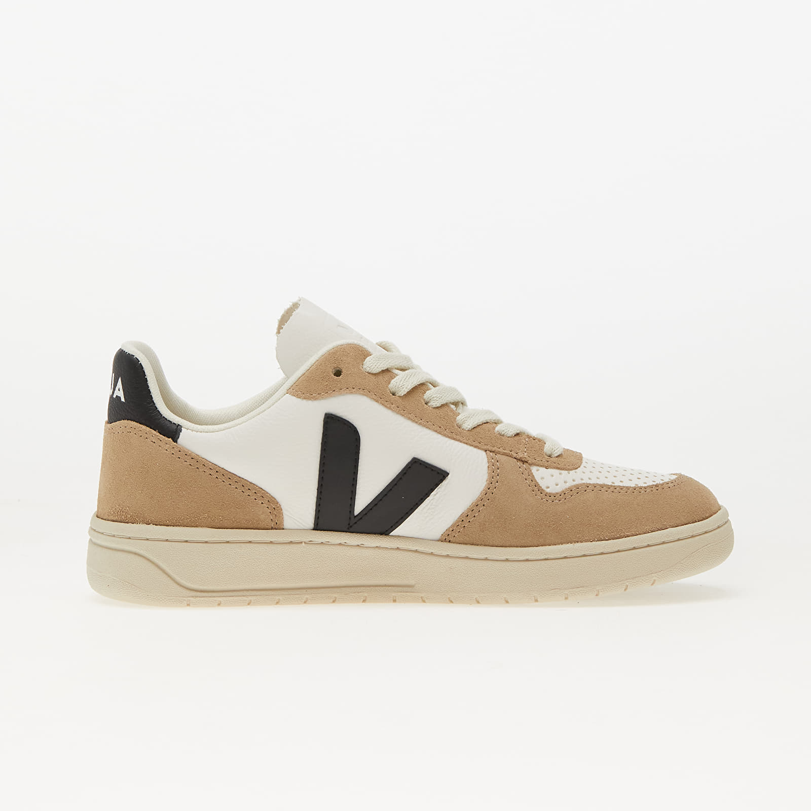 Sneakers og sko til kvinder Veja V-10 W Extra White/ Black/ Sahara