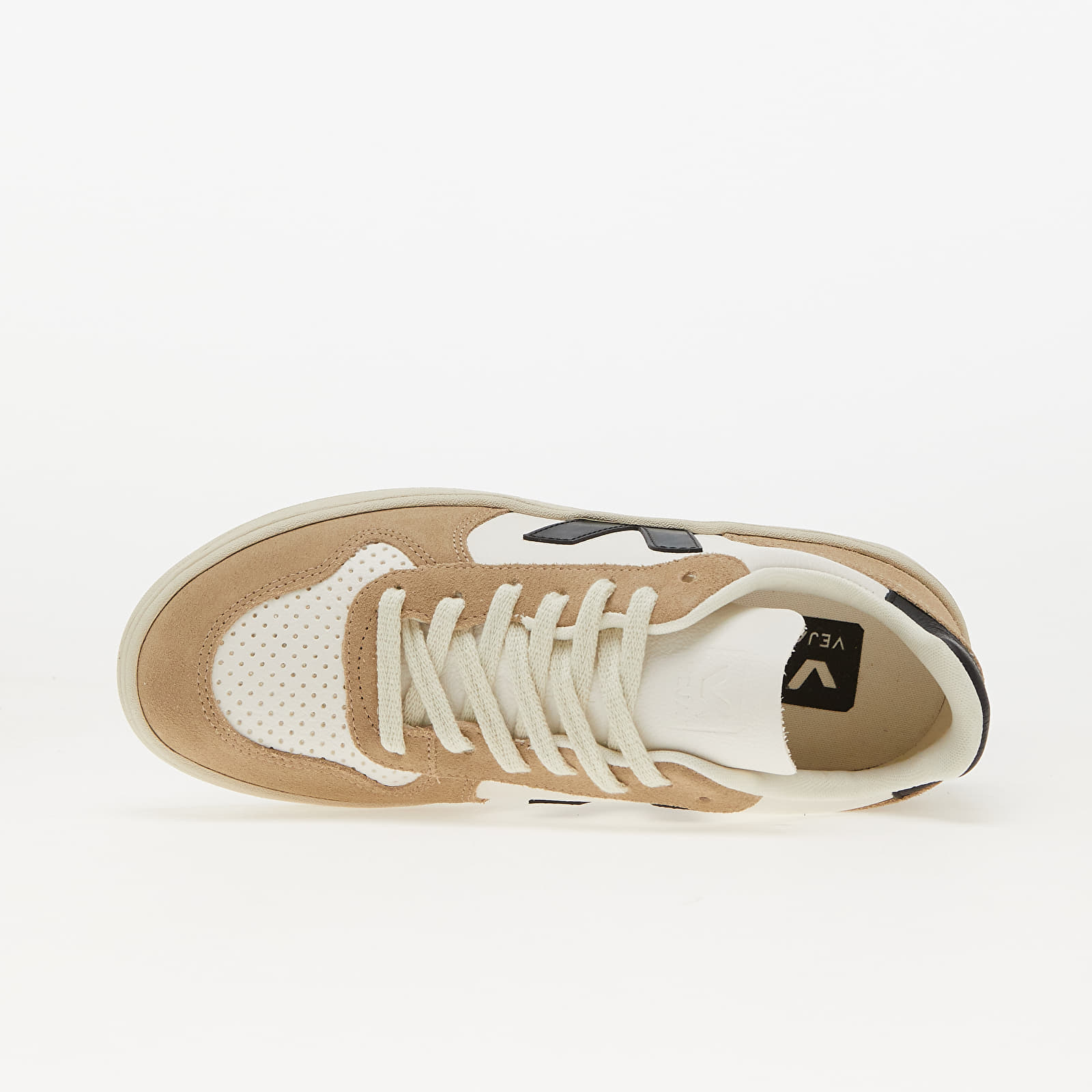 Sneakers og sko til kvinder Veja V-10 W Extra White/ Black/ Sahara