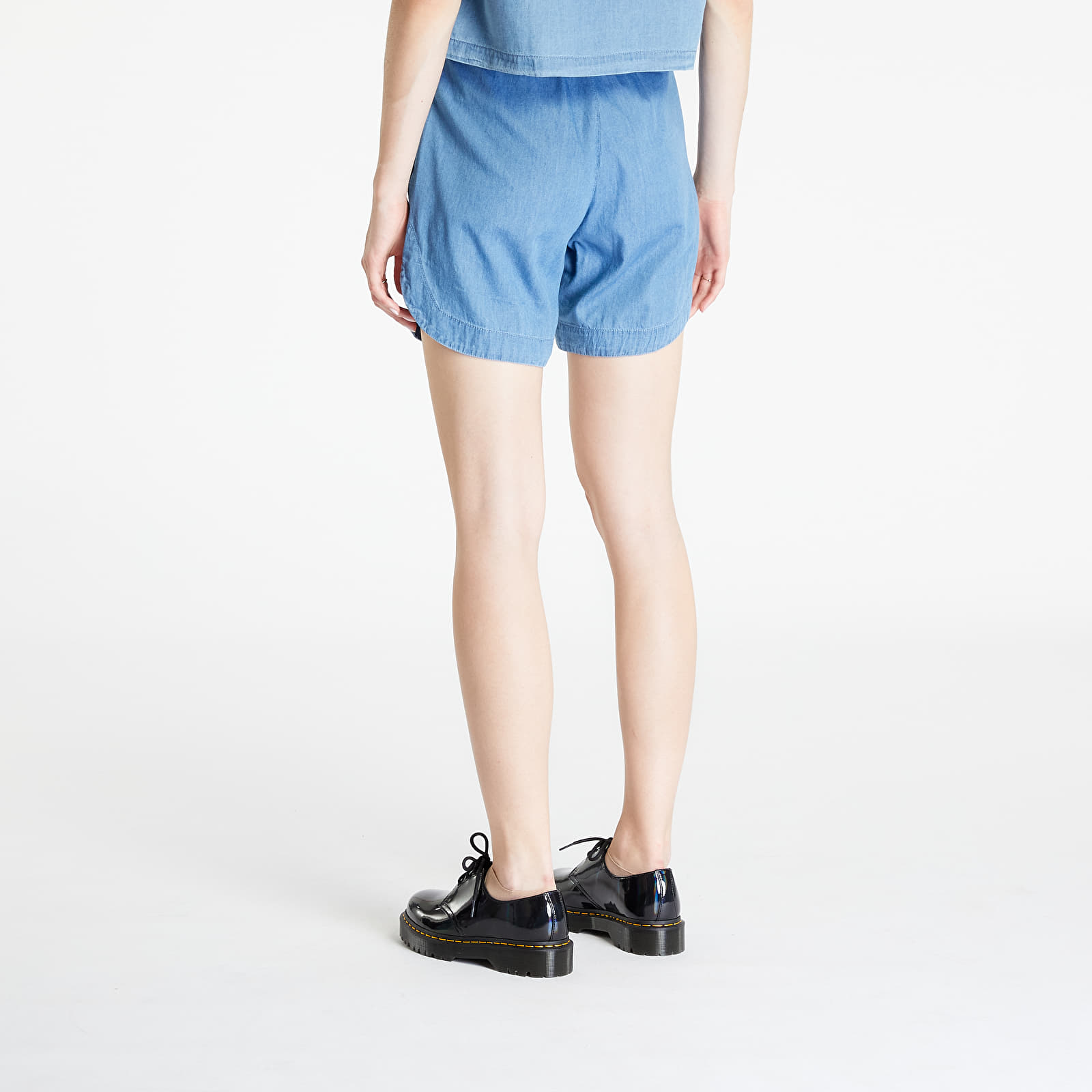 Shorts Urban Classics Ladies Light Denim Shorts Sky Blue Washed