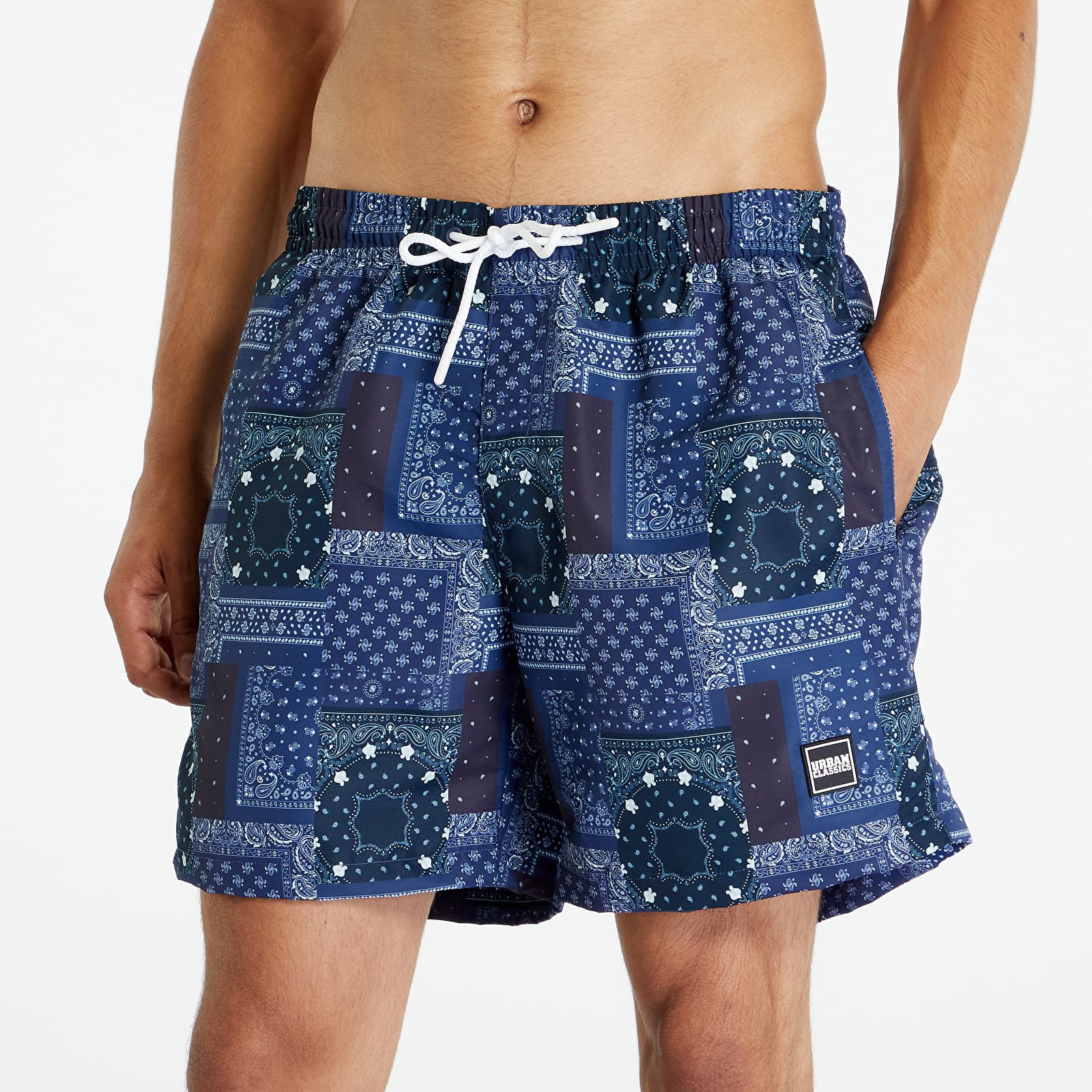 Swimsuit Urban Classics Pattern Swim Shorts Bandana Aop